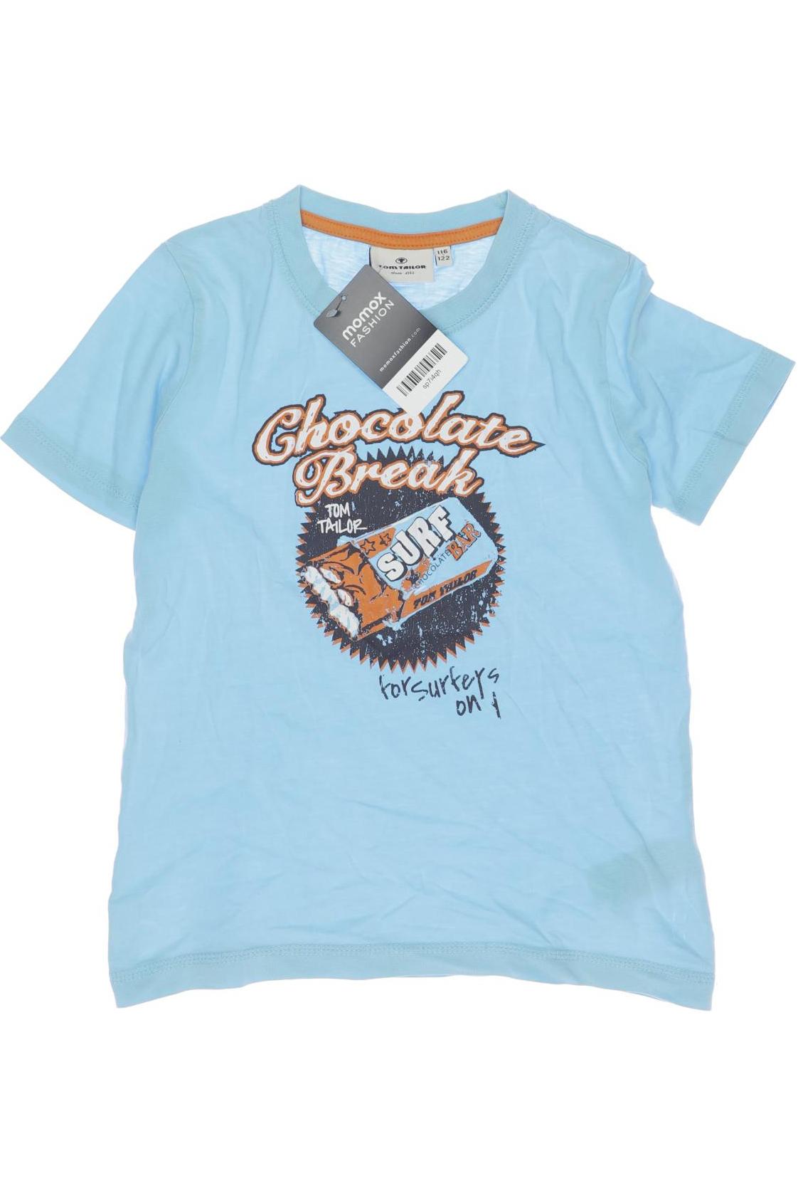 

Tom Tailor Herren T-Shirt, hellblau, Gr. 116