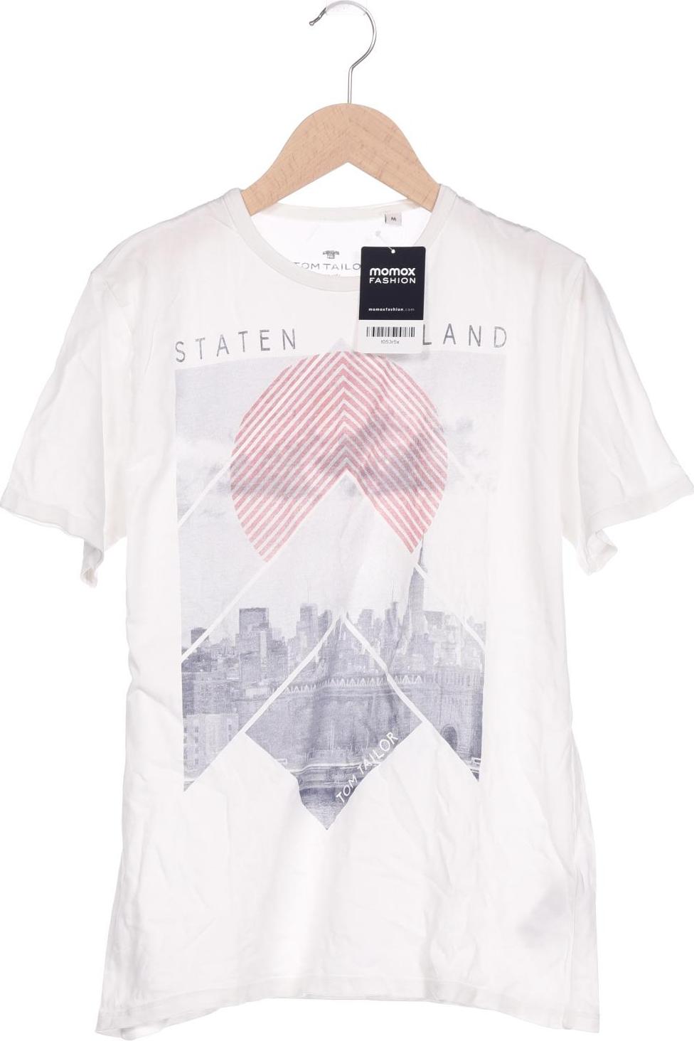 

Tom Tailor Herren T-Shirt, weiß, Gr. 152