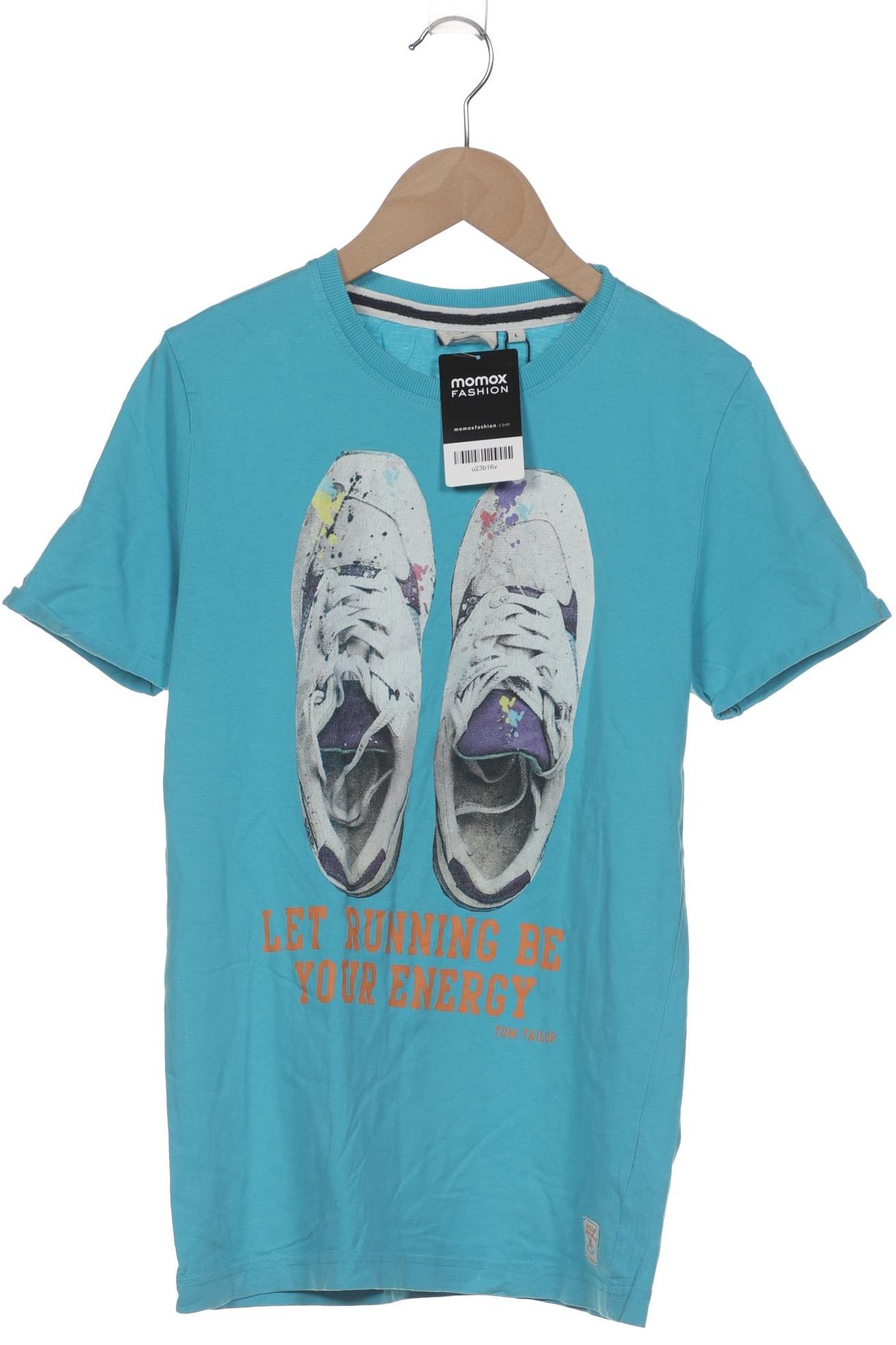 

Tom Tailor Herren T-Shirt, blau, Gr. 164