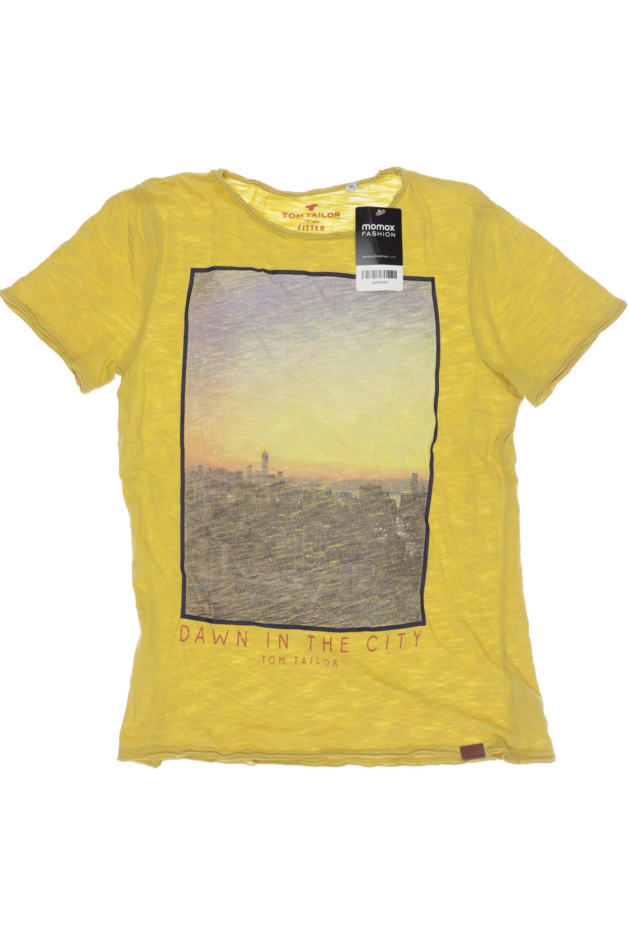 

Tom Tailor Herren T-Shirt, gelb, Gr. 152