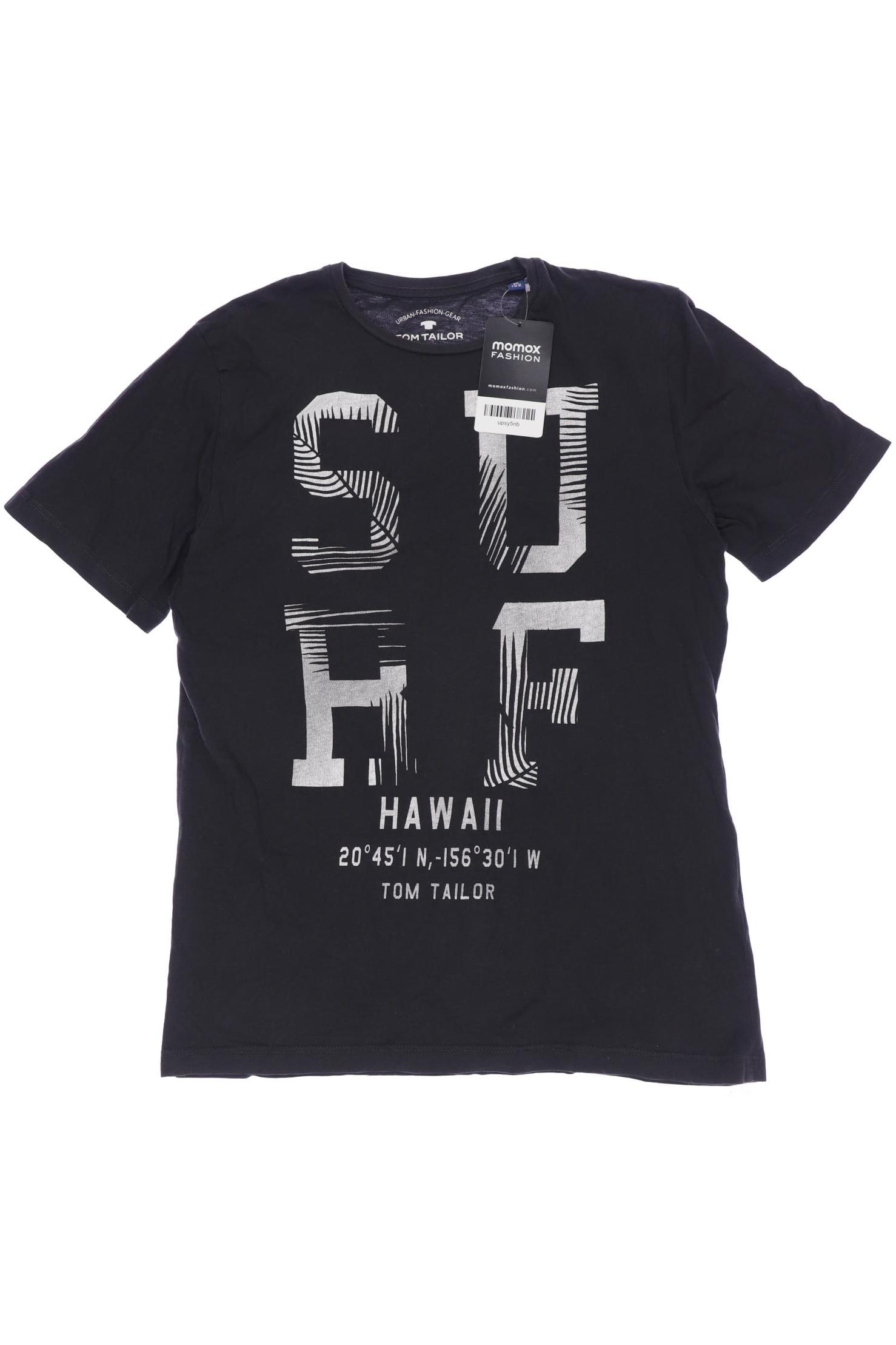 

Tom Tailor Herren T-Shirt, schwarz, Gr. 152