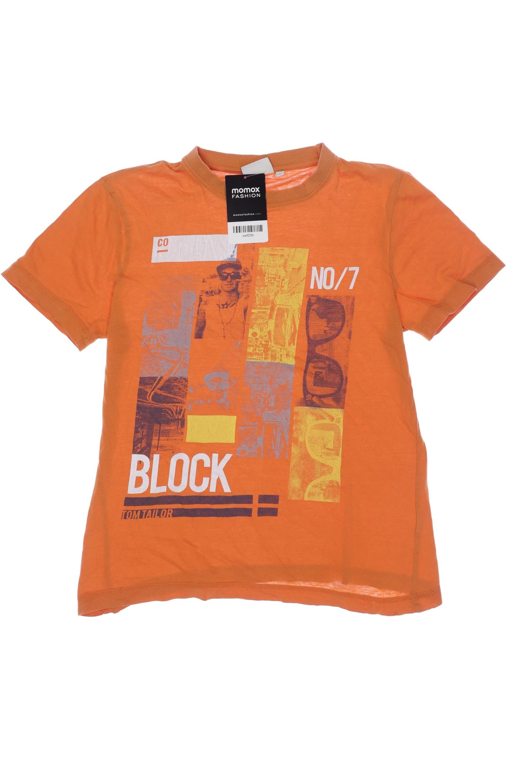 

Tom Tailor Herren T-Shirt, orange, Gr. 152