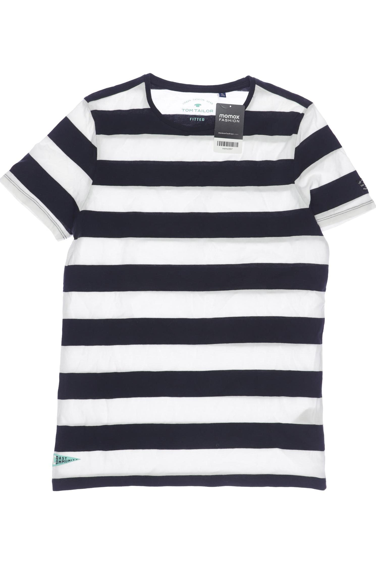 

Tom Tailor Herren T-Shirt, marineblau, Gr. 176