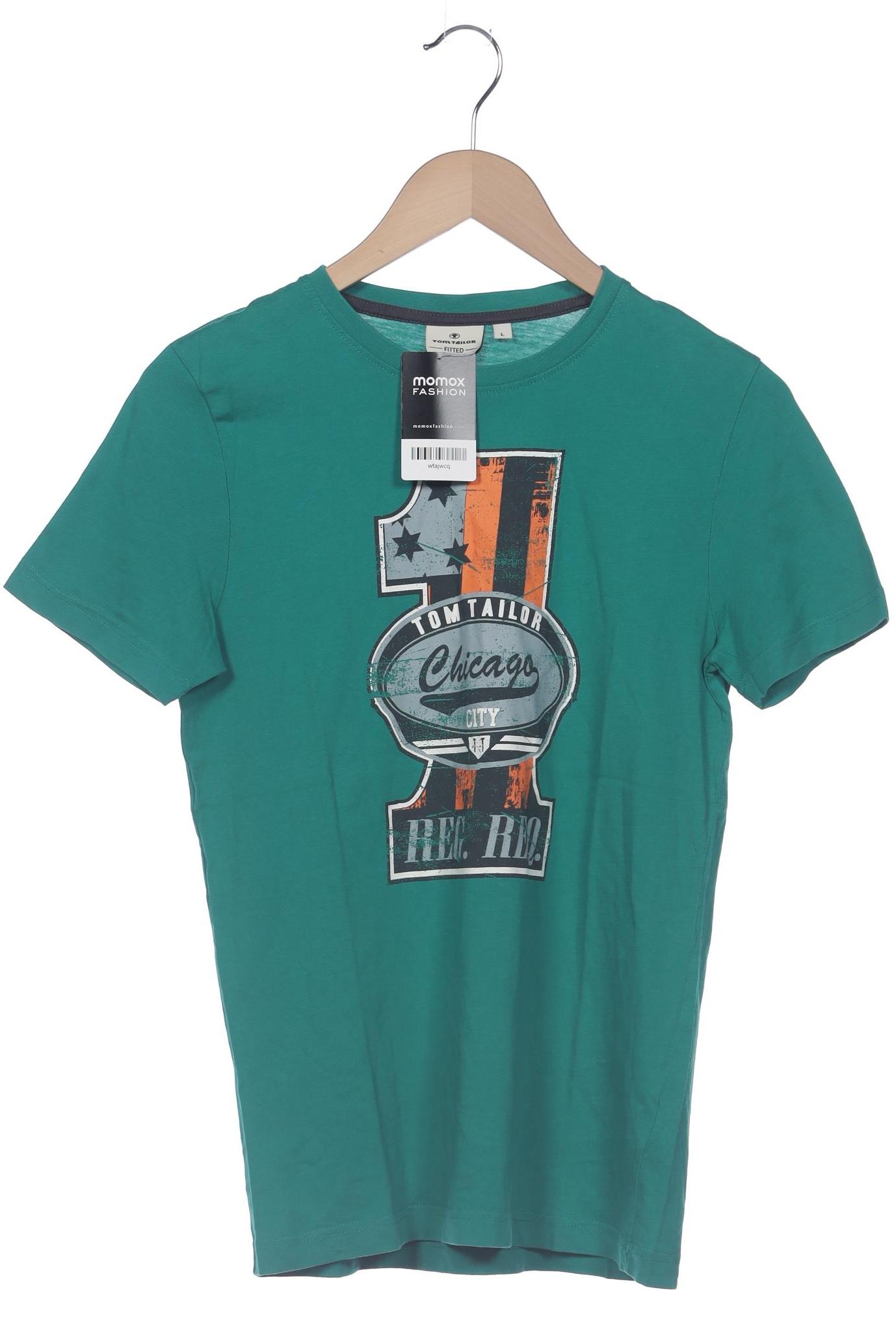 

Tom Tailor Herren T-Shirt, grün, Gr. 158