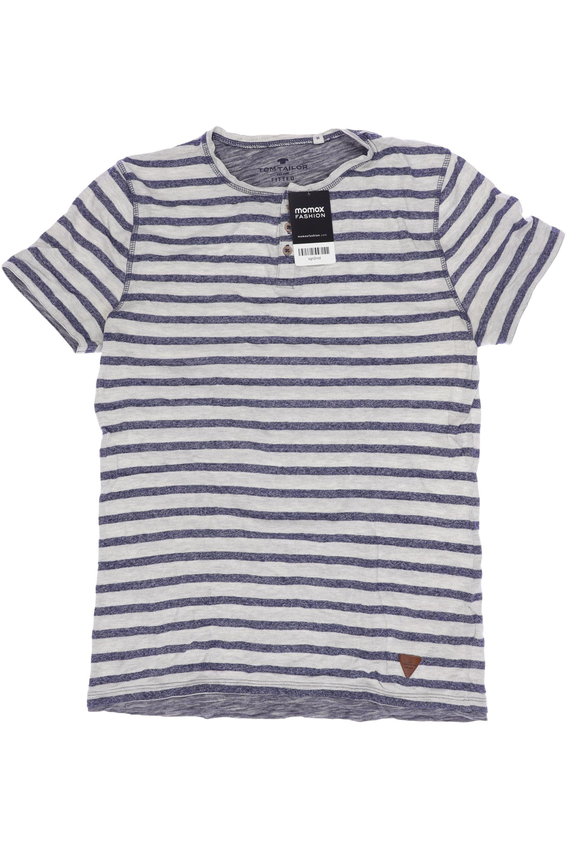 

Tom Tailor Herren T-Shirt, grau, Gr. 176