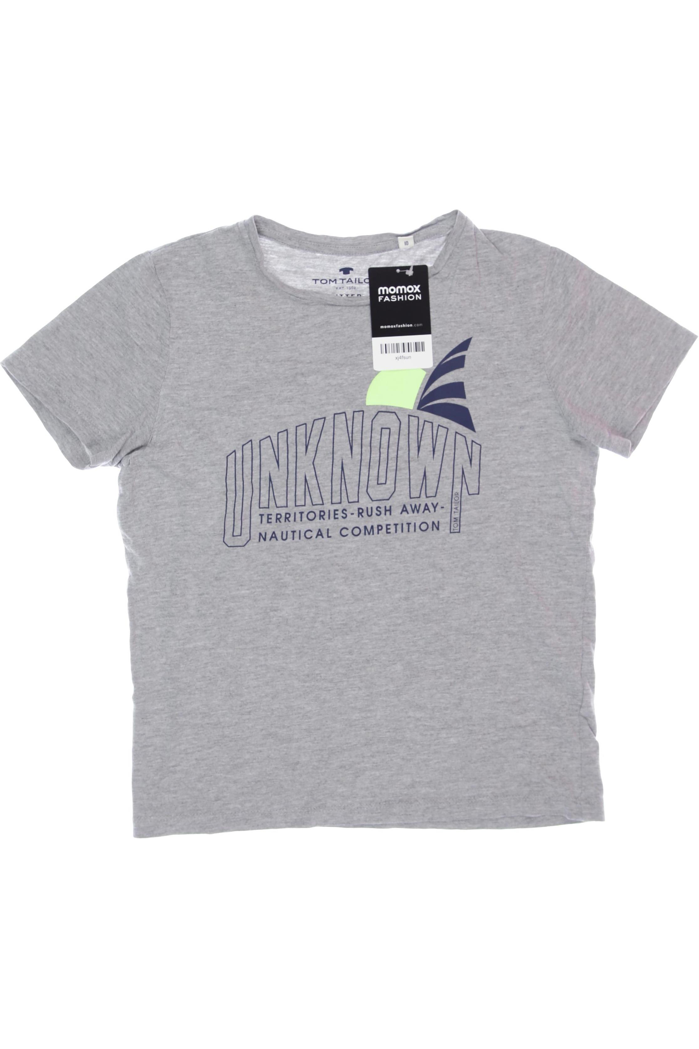 

Tom Tailor Herren T-Shirt, grau, Gr. 140