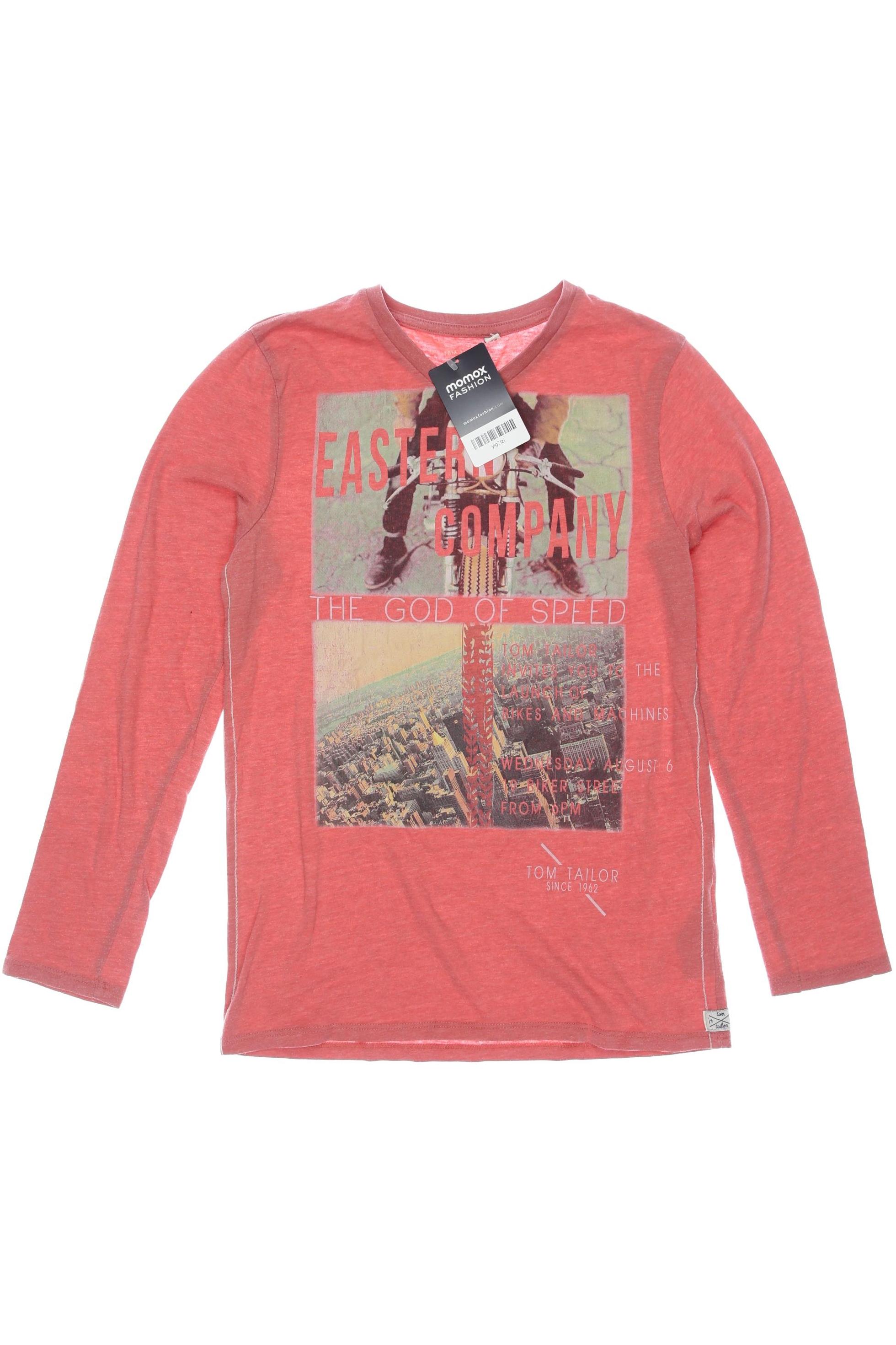 

Tom Tailor Herren Langarmshirt, rot, Gr. 152