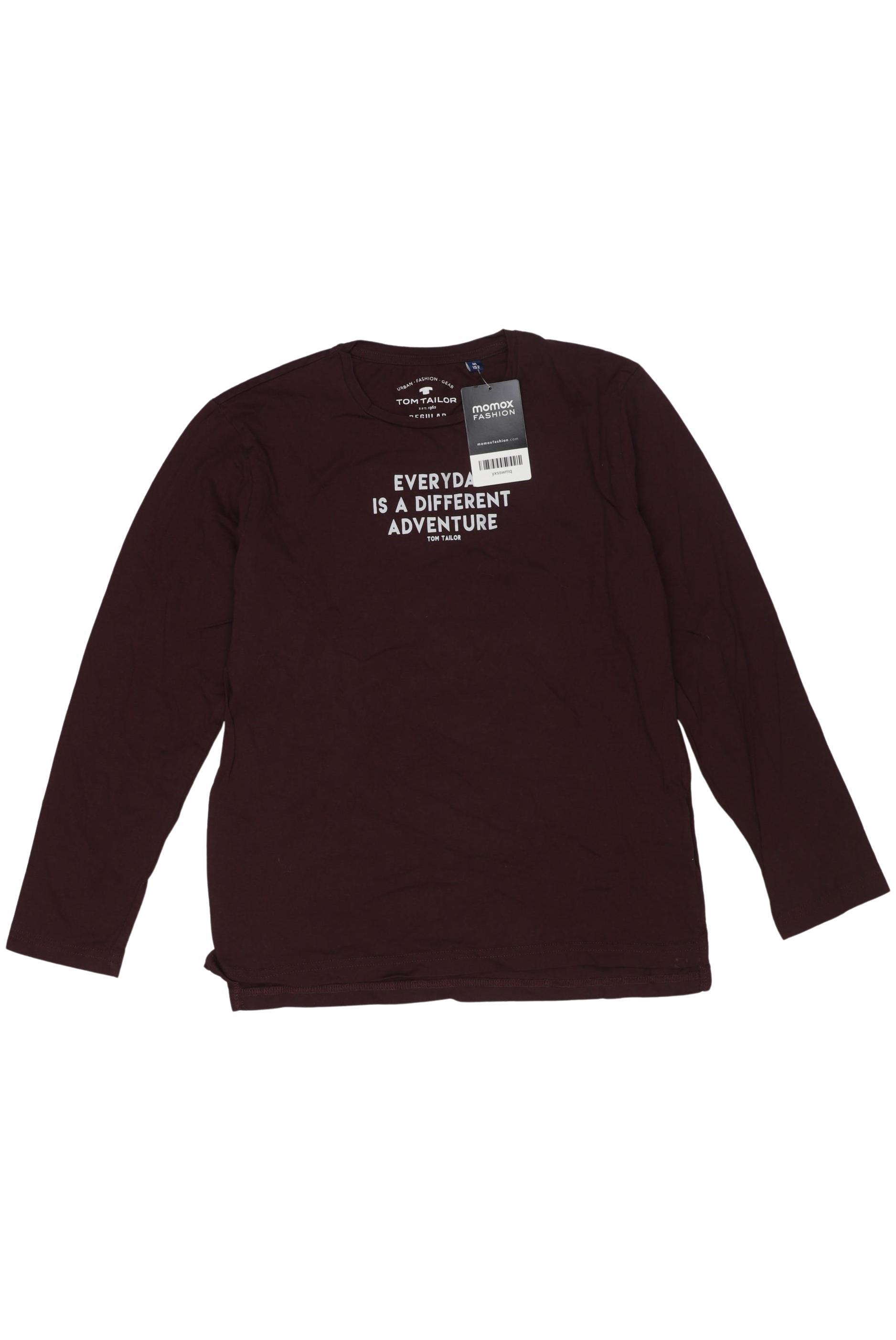 

Tom Tailor Jungen Langarmshirt, bordeaux, Gr. 146