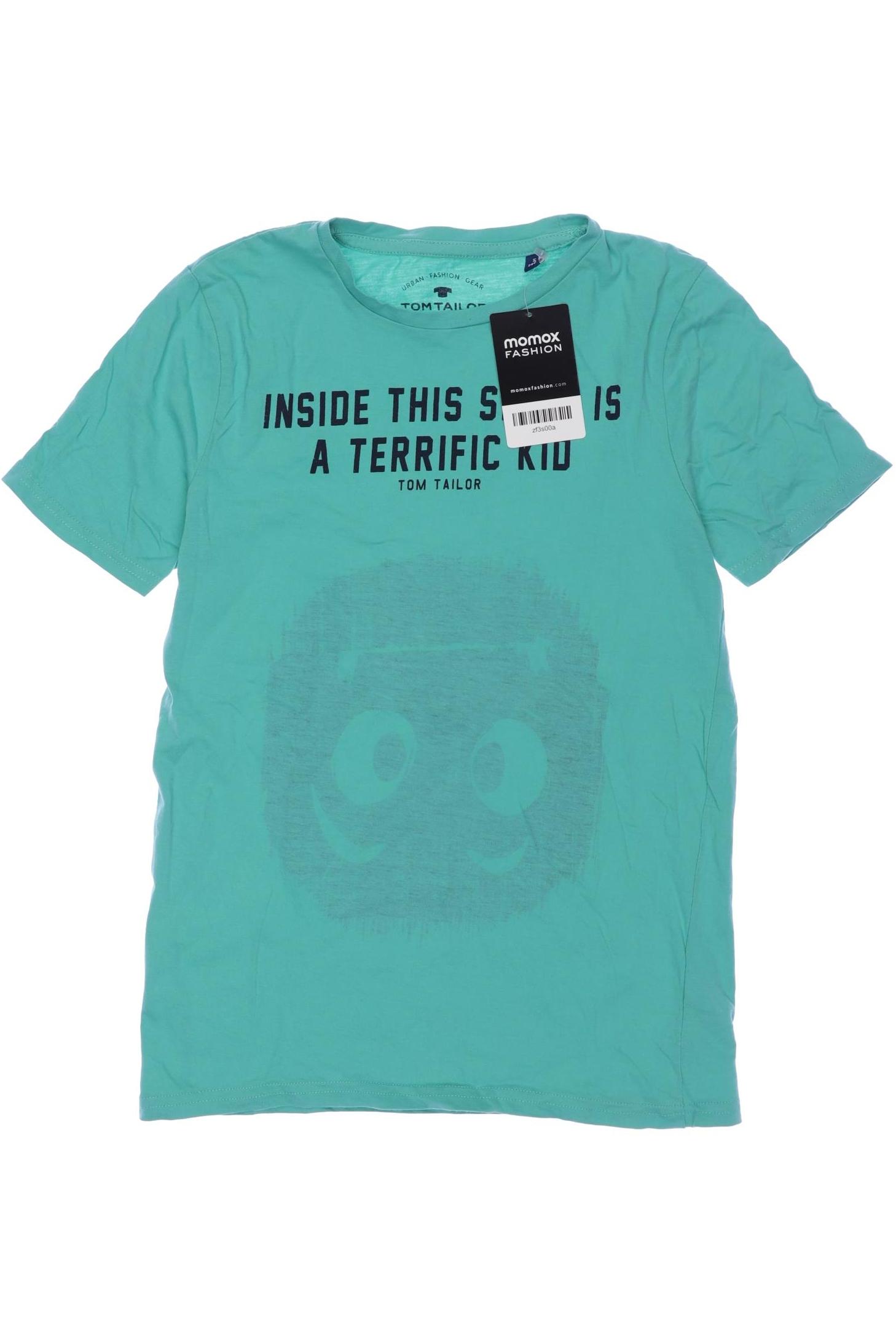 

Tom Tailor Herren T-Shirt, türkis, Gr. 140