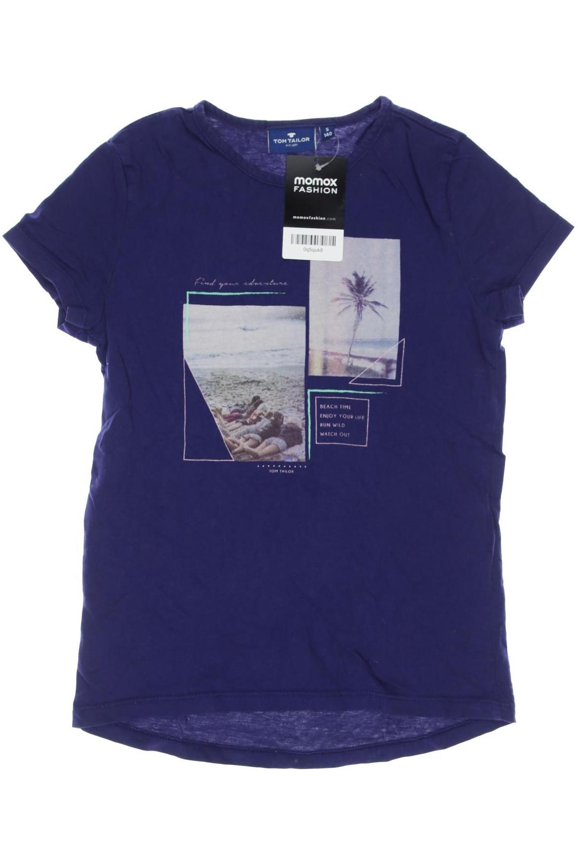 

Tom Tailor Damen T-Shirt, marineblau, Gr. 140