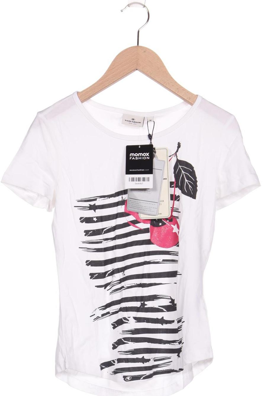 

Tom Tailor Damen T-Shirt, weiß, Gr. 152