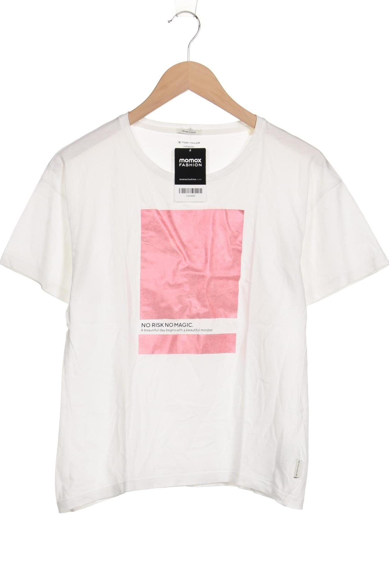 

Tom Tailor Damen T-Shirt, weiß, Gr. 176