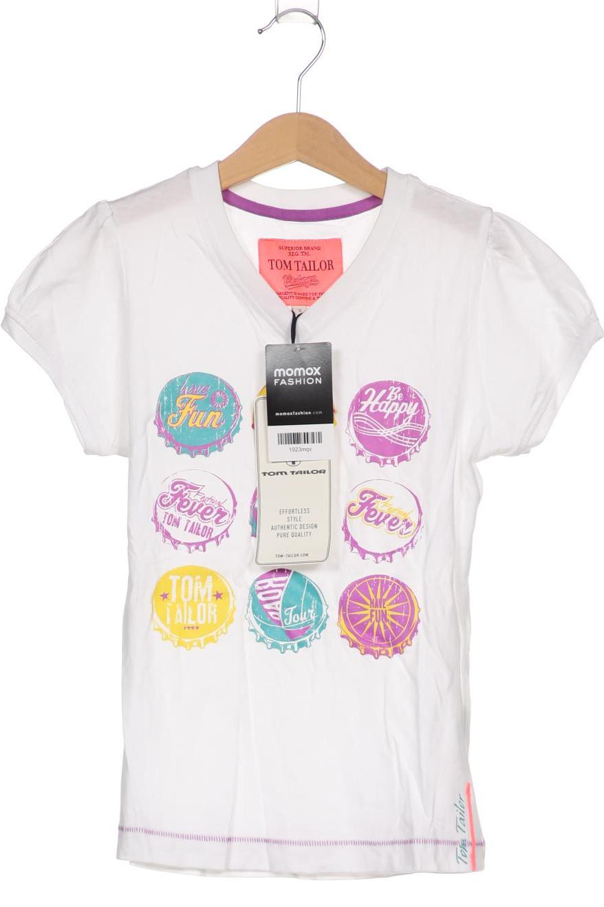 

Tom Tailor Mädchen T-Shirt, weiß
