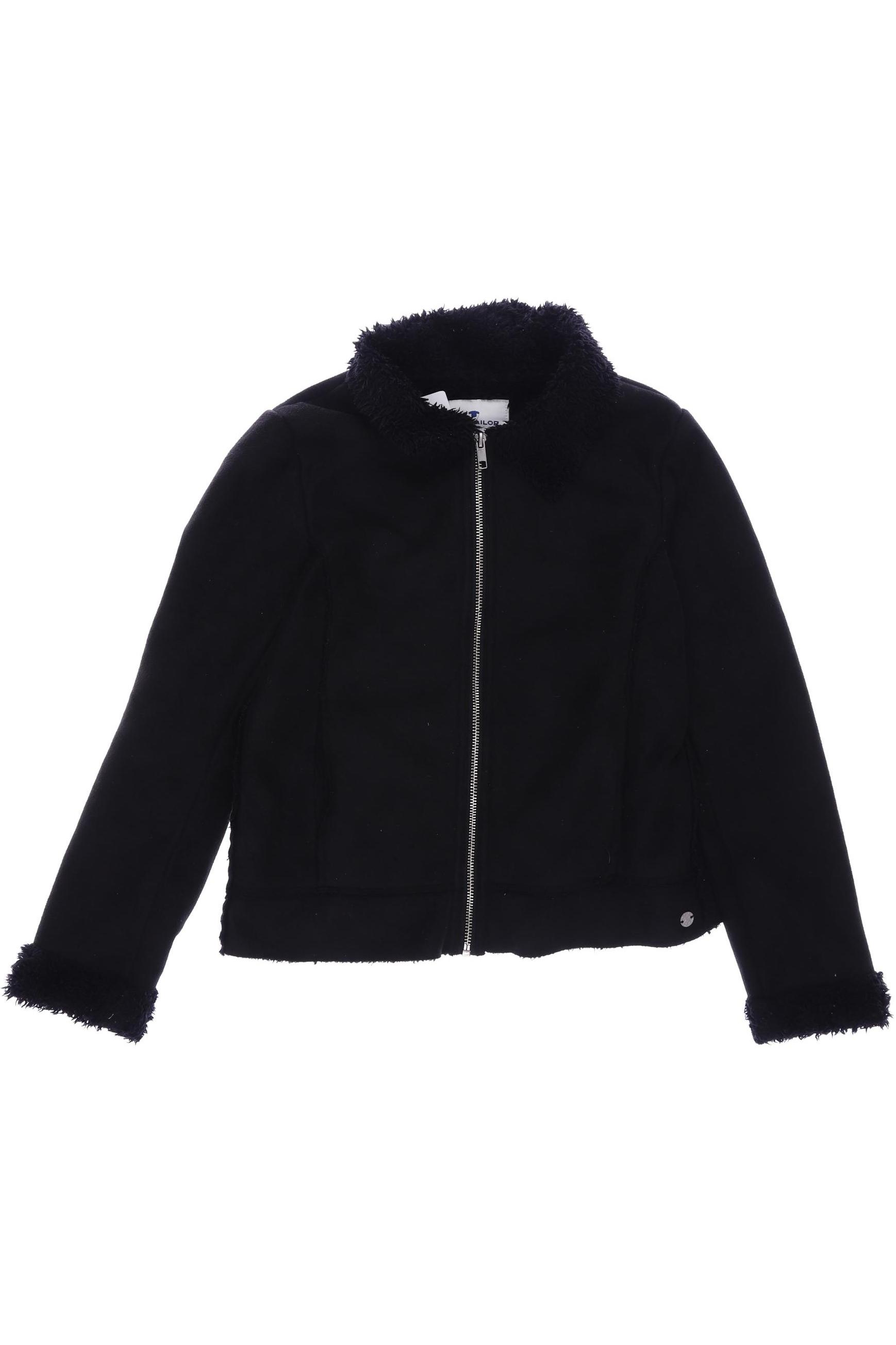 

Tom Tailor Mädchen Jacke, schwarz