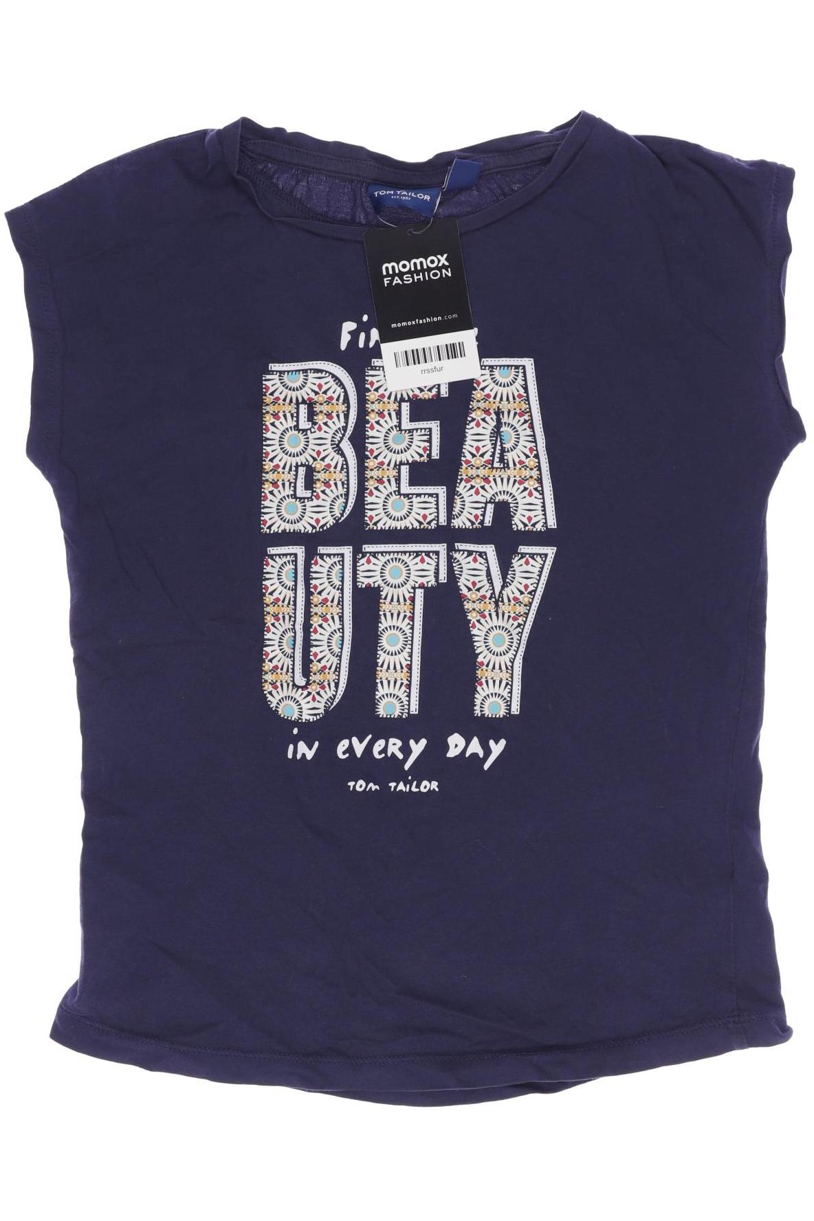 

Tom Tailor Damen T-Shirt, marineblau, Gr. 140