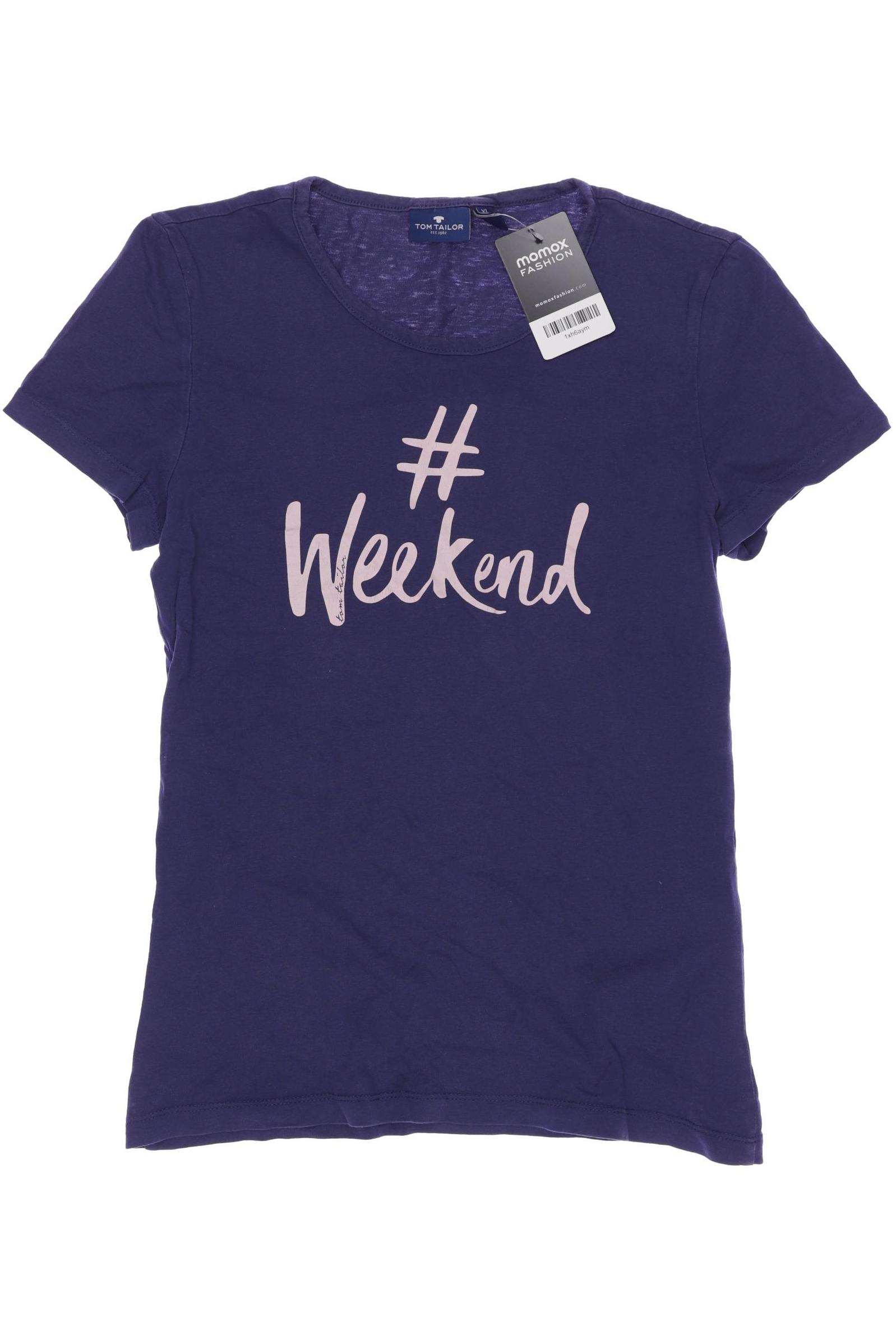 

Tom Tailor Damen T-Shirt, marineblau, Gr. 176
