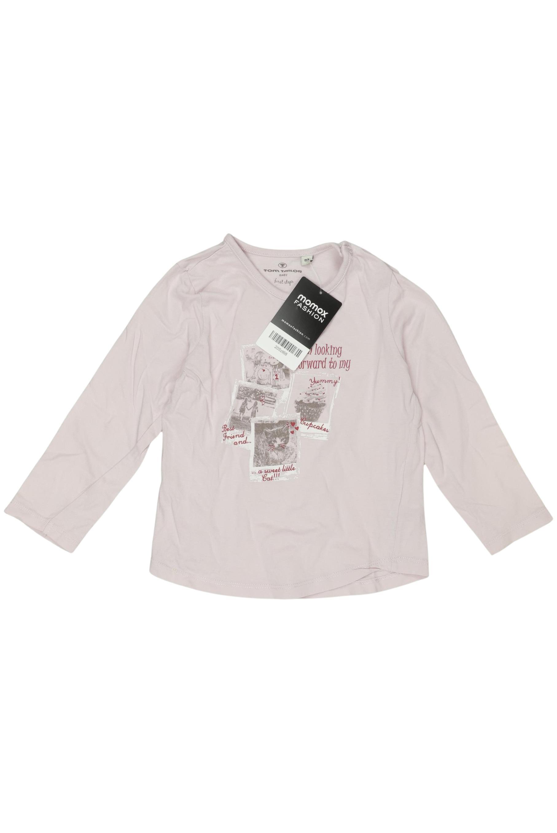 

Tom Tailor Damen Langarmshirt, pink, Gr. 92