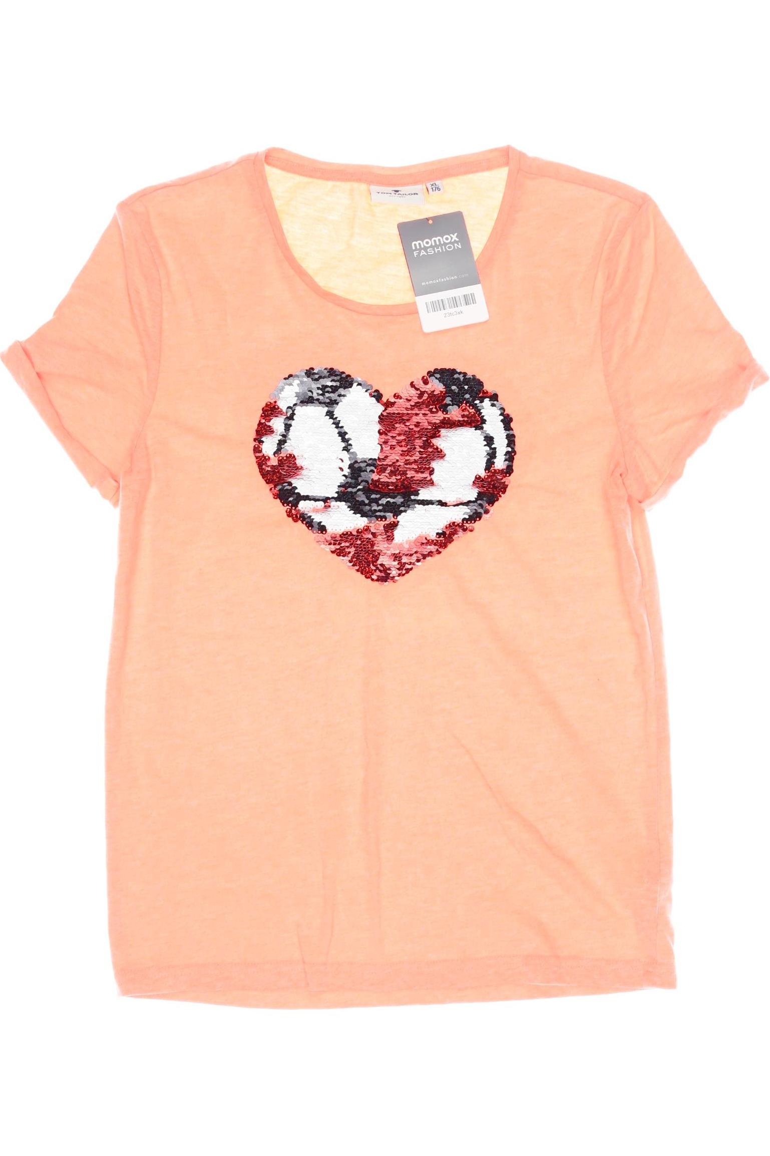 

Tom Tailor Damen T-Shirt, orange, Gr. 170