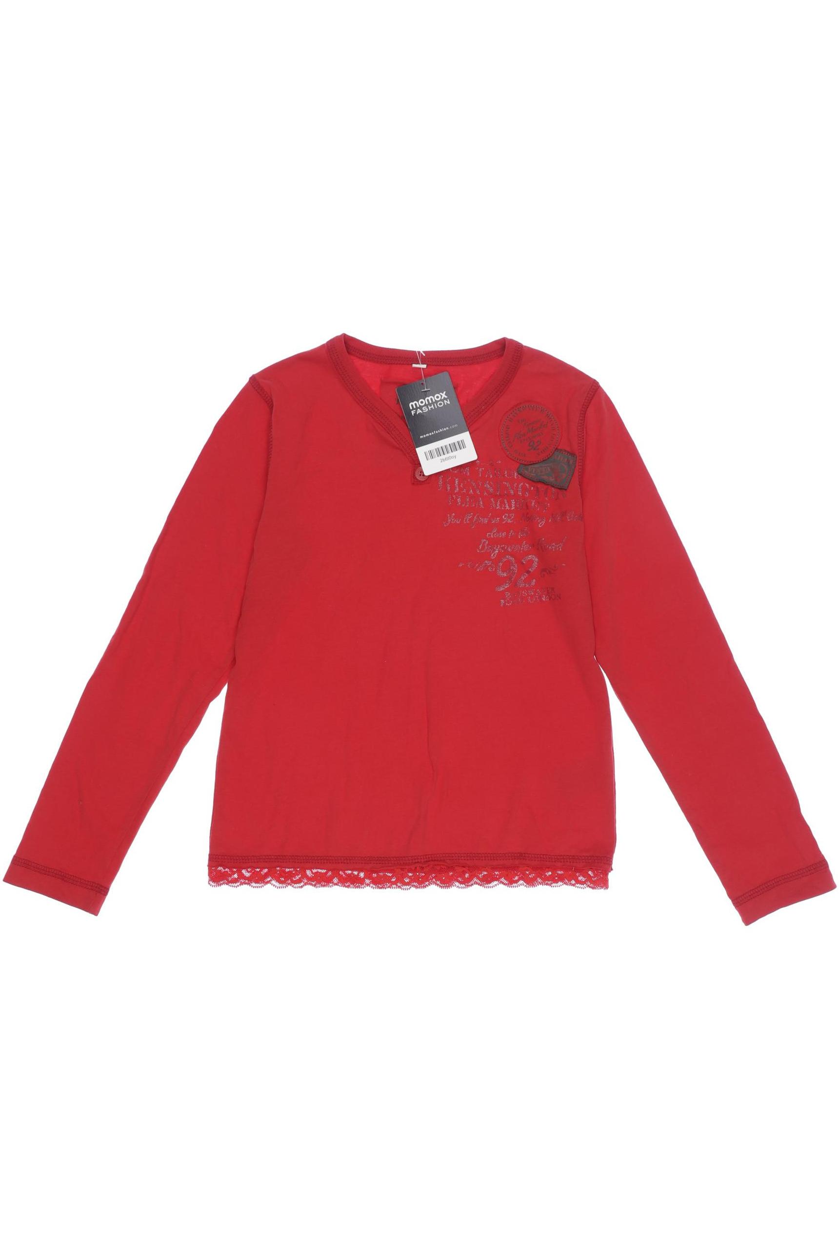 

Tom Tailor Damen Langarmshirt, rot, Gr. 140