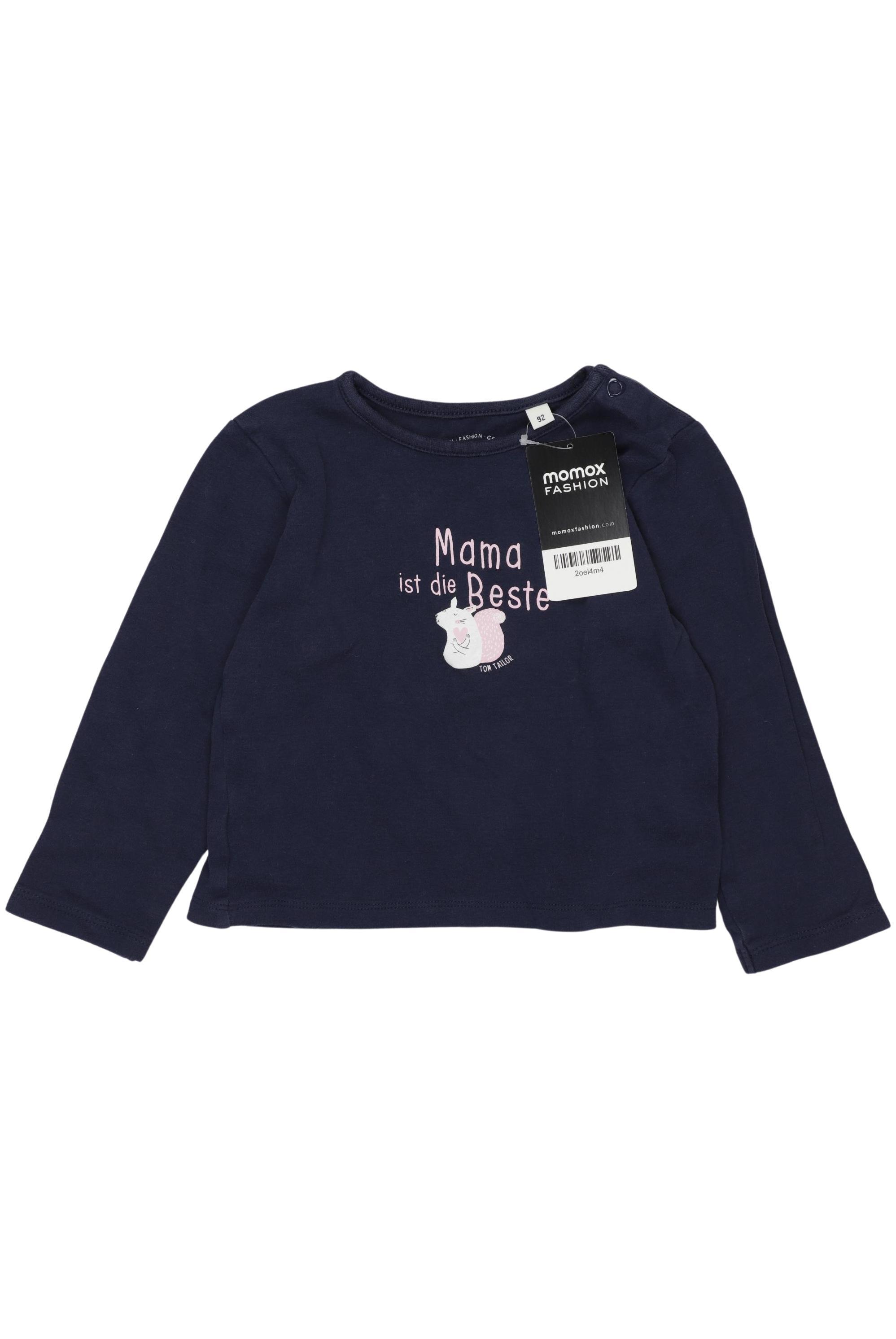 

Tom Tailor Damen Langarmshirt, marineblau, Gr. 92