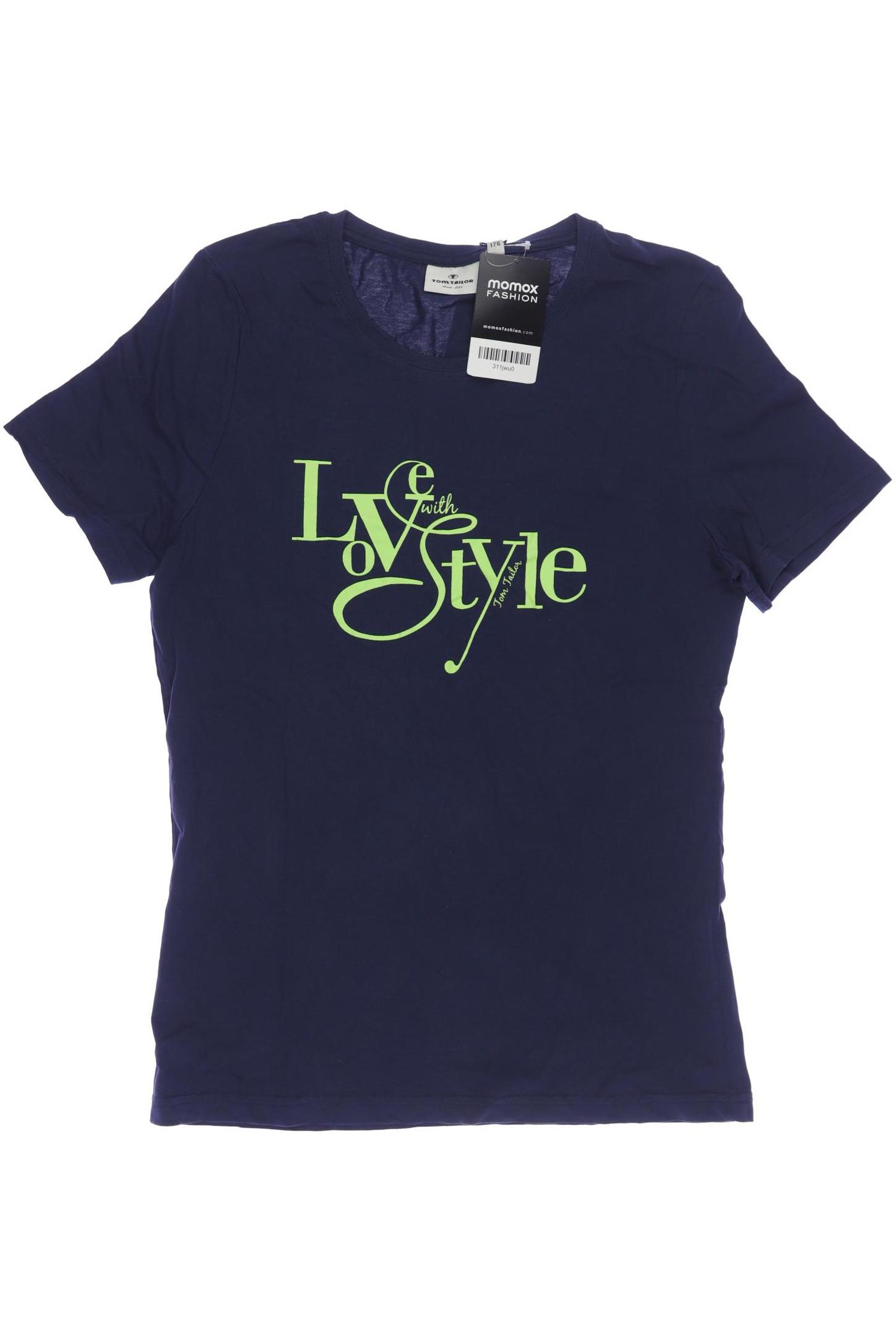 

Tom Tailor Damen T-Shirt, marineblau, Gr. 176