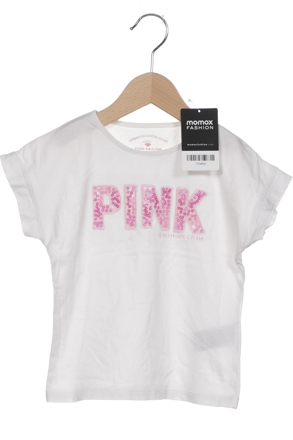 

Tom Tailor Damen T-Shirt, weiß, Gr. 104