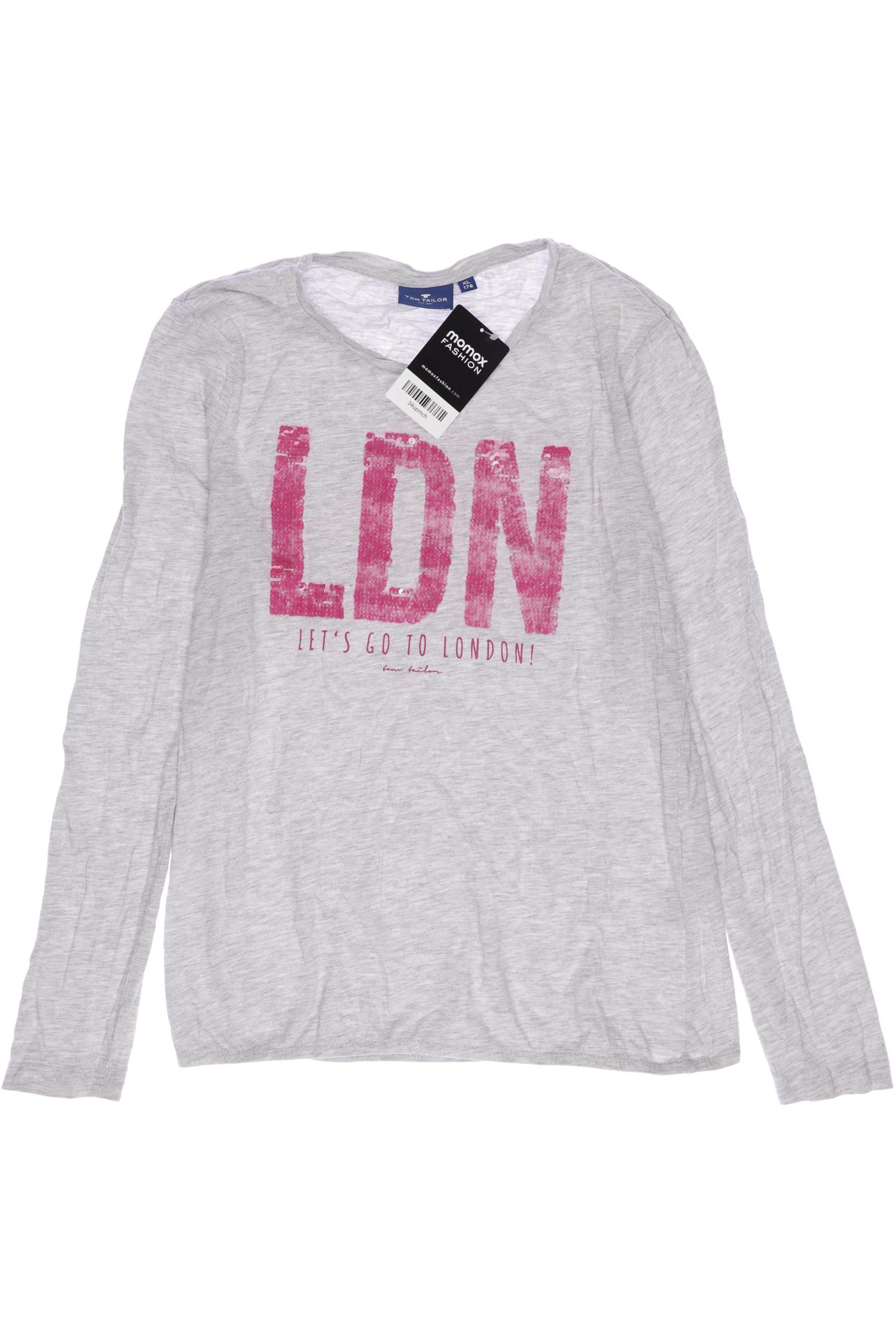 

Tom Tailor Damen Langarmshirt, grau, Gr. 170