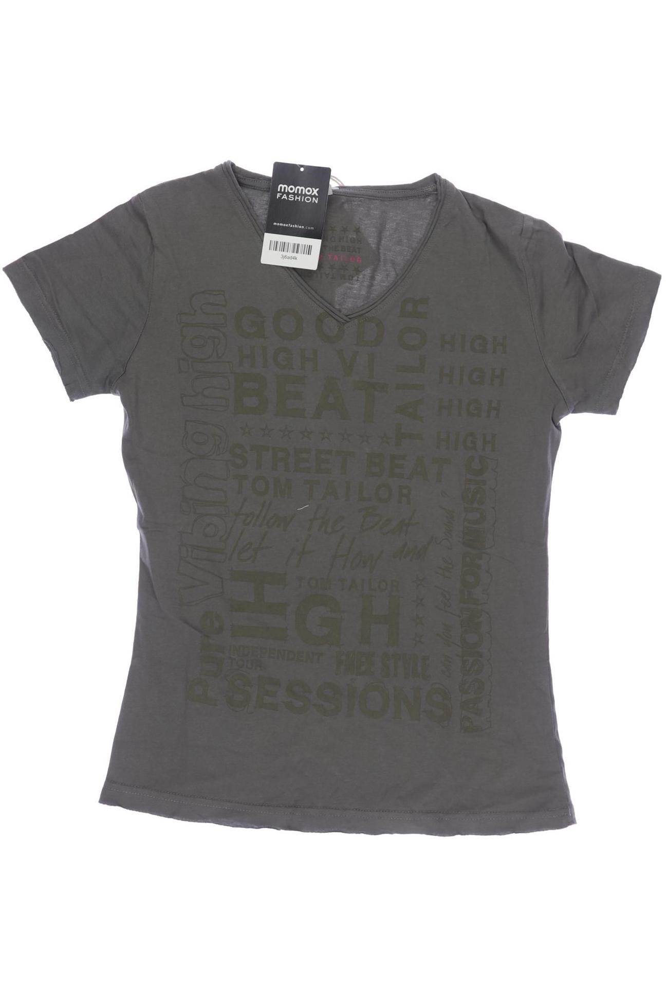 

Tom Tailor Damen T-Shirt, grau, Gr. 152