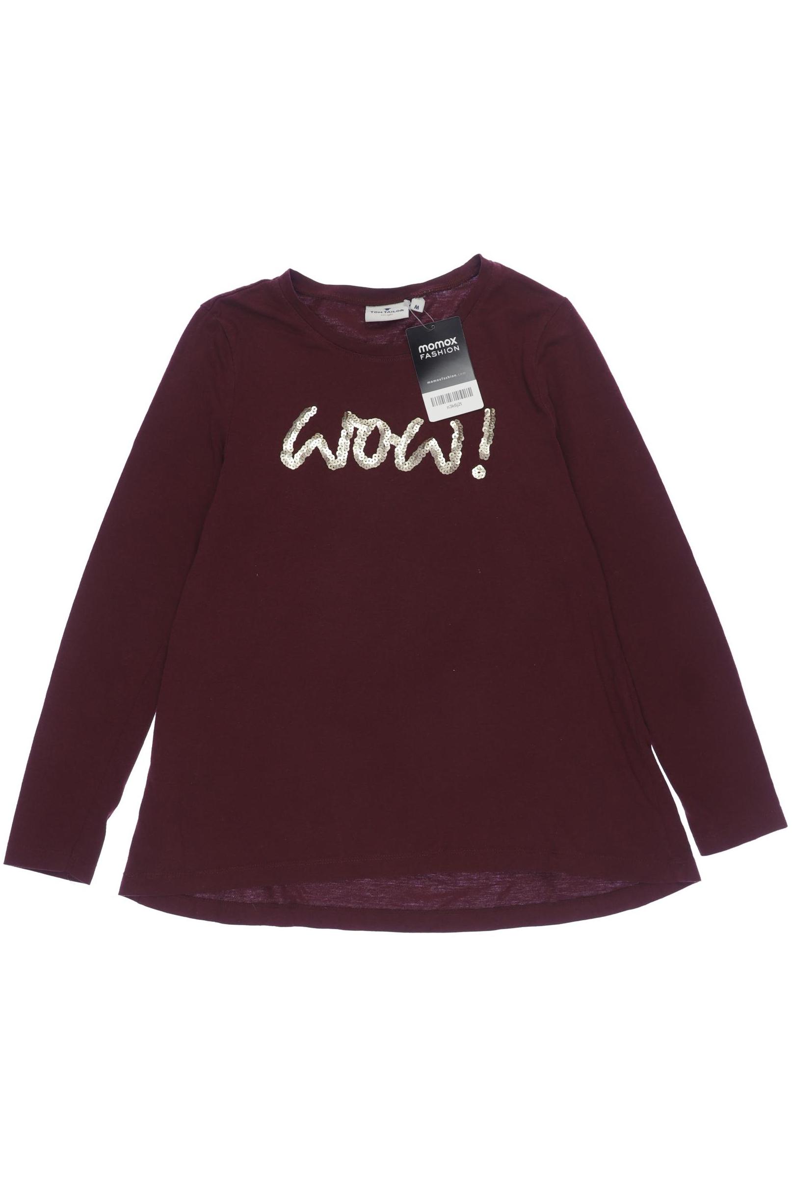 

Tom Tailor Damen Langarmshirt, bordeaux, Gr. 152