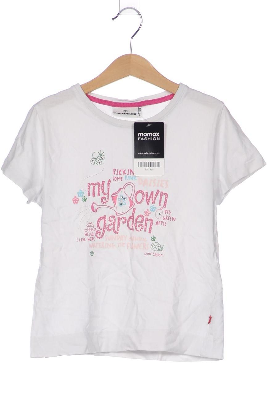 

Tom Tailor Damen T-Shirt, weiß, Gr. 116