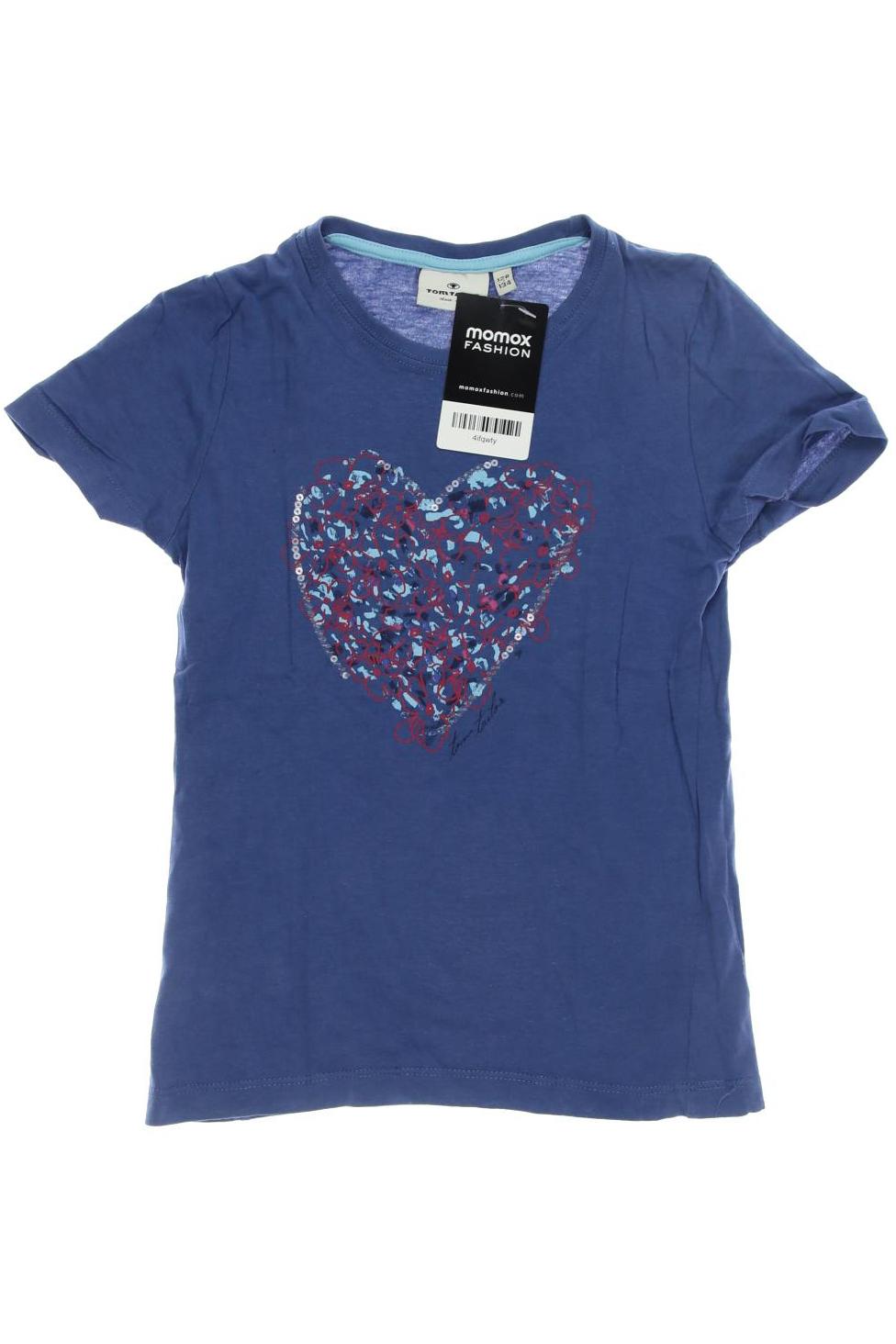

Tom Tailor Damen T-Shirt, blau, Gr. 128