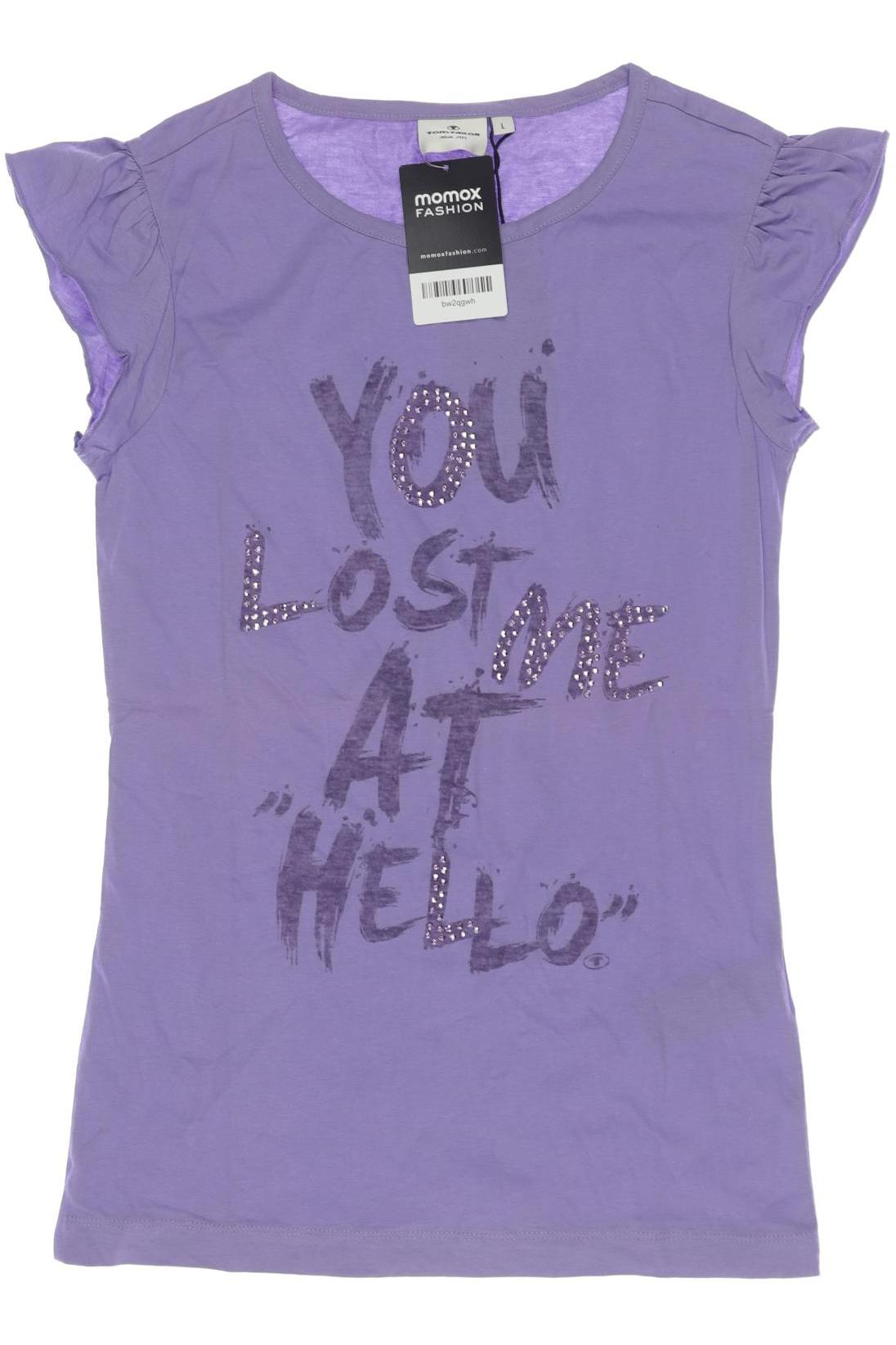 

Tom Tailor Damen T-Shirt, flieder, Gr. 164