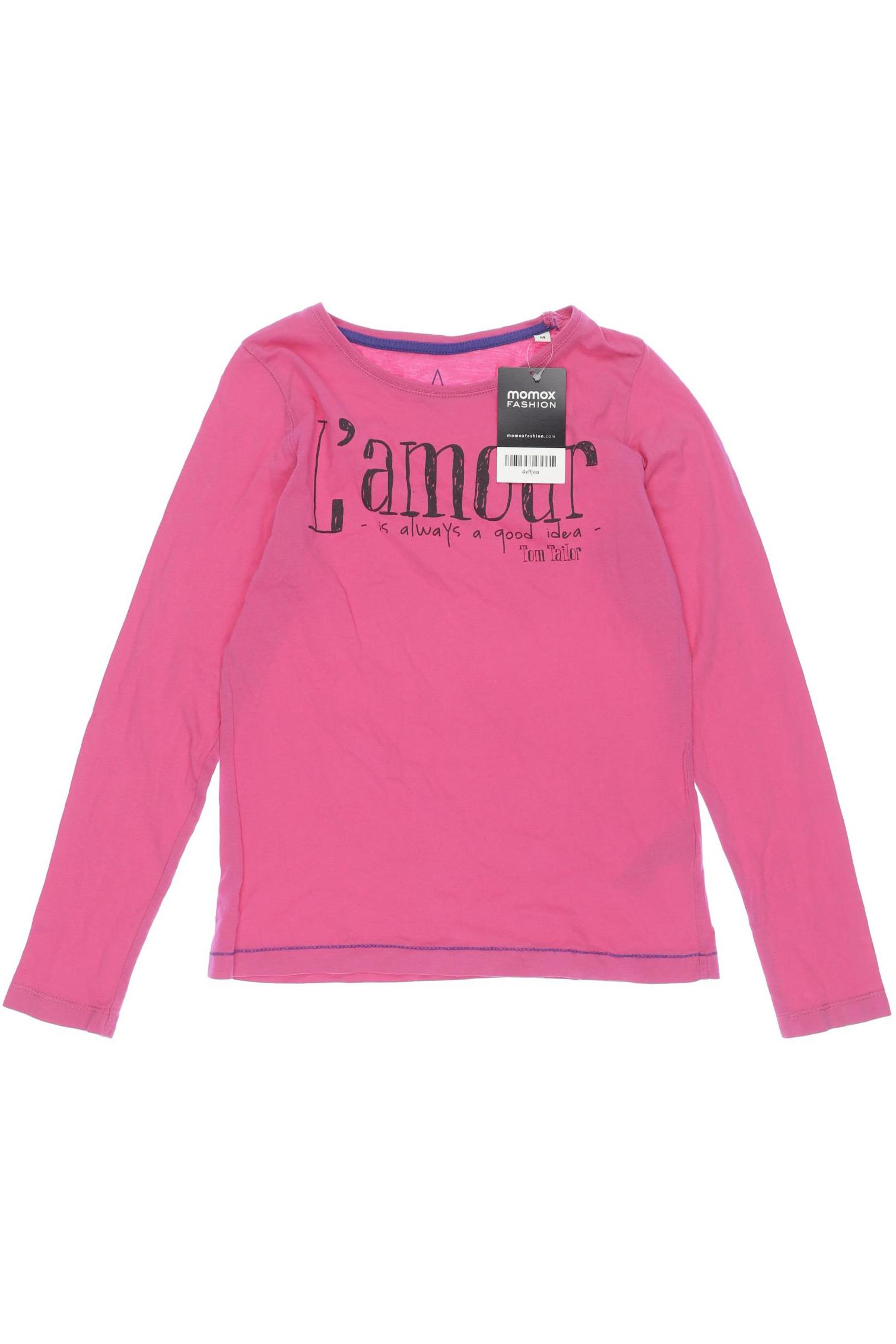 

Tom Tailor Damen Langarmshirt, pink, Gr. 152