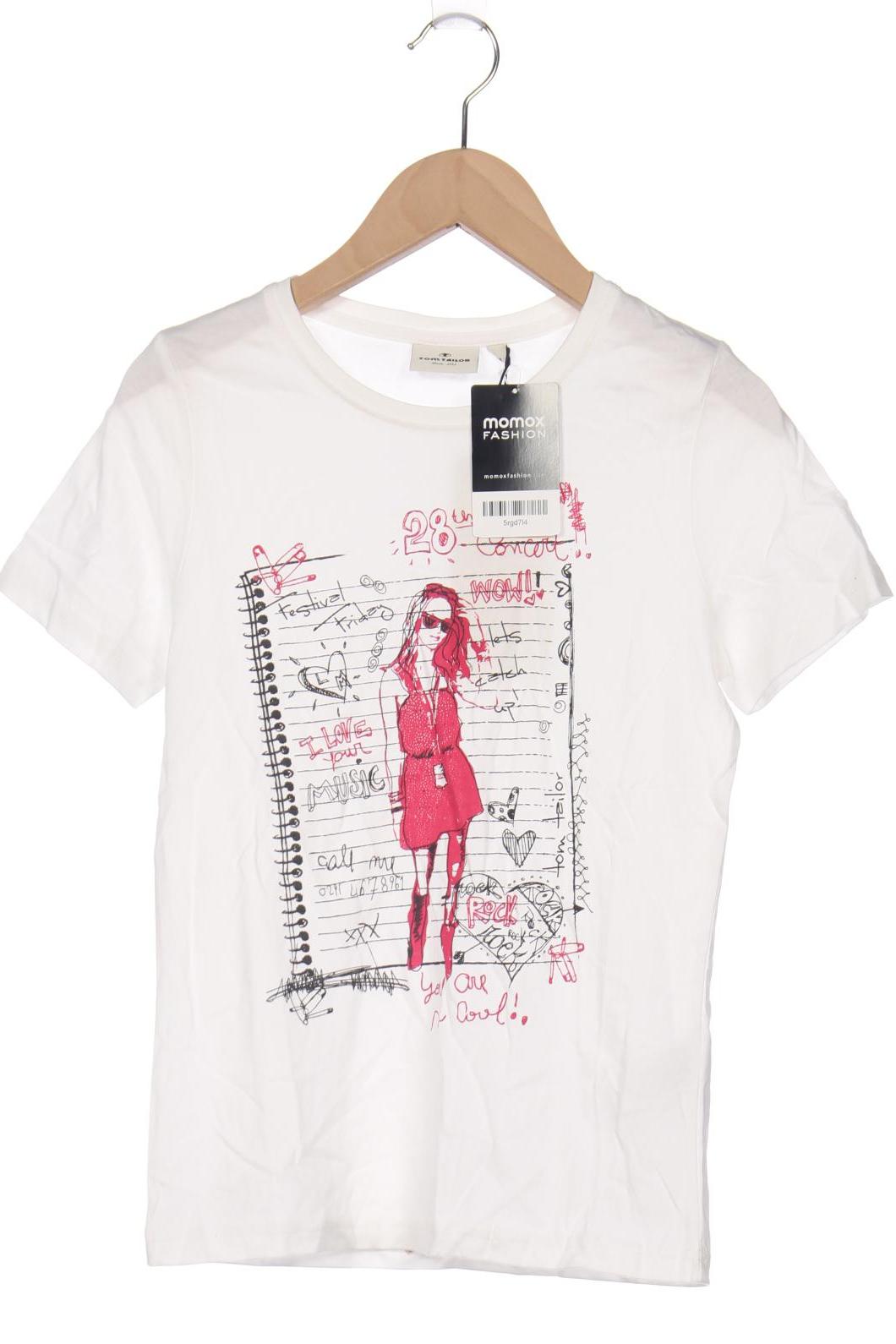 

Tom Tailor Mädchen T-Shirt, weiß
