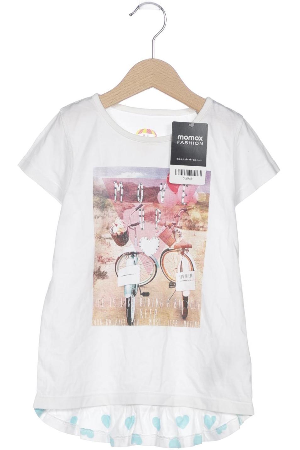 

Tom Tailor Damen T-Shirt, weiß, Gr. 116