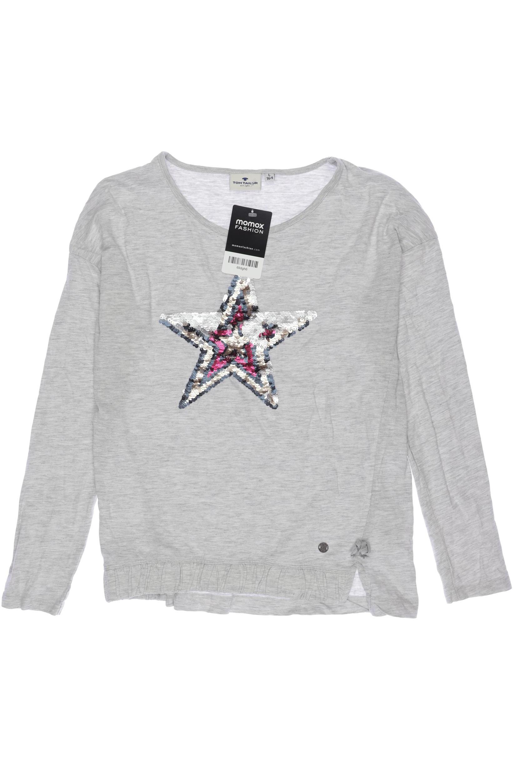 

Tom Tailor Damen Langarmshirt, grau, Gr. 164