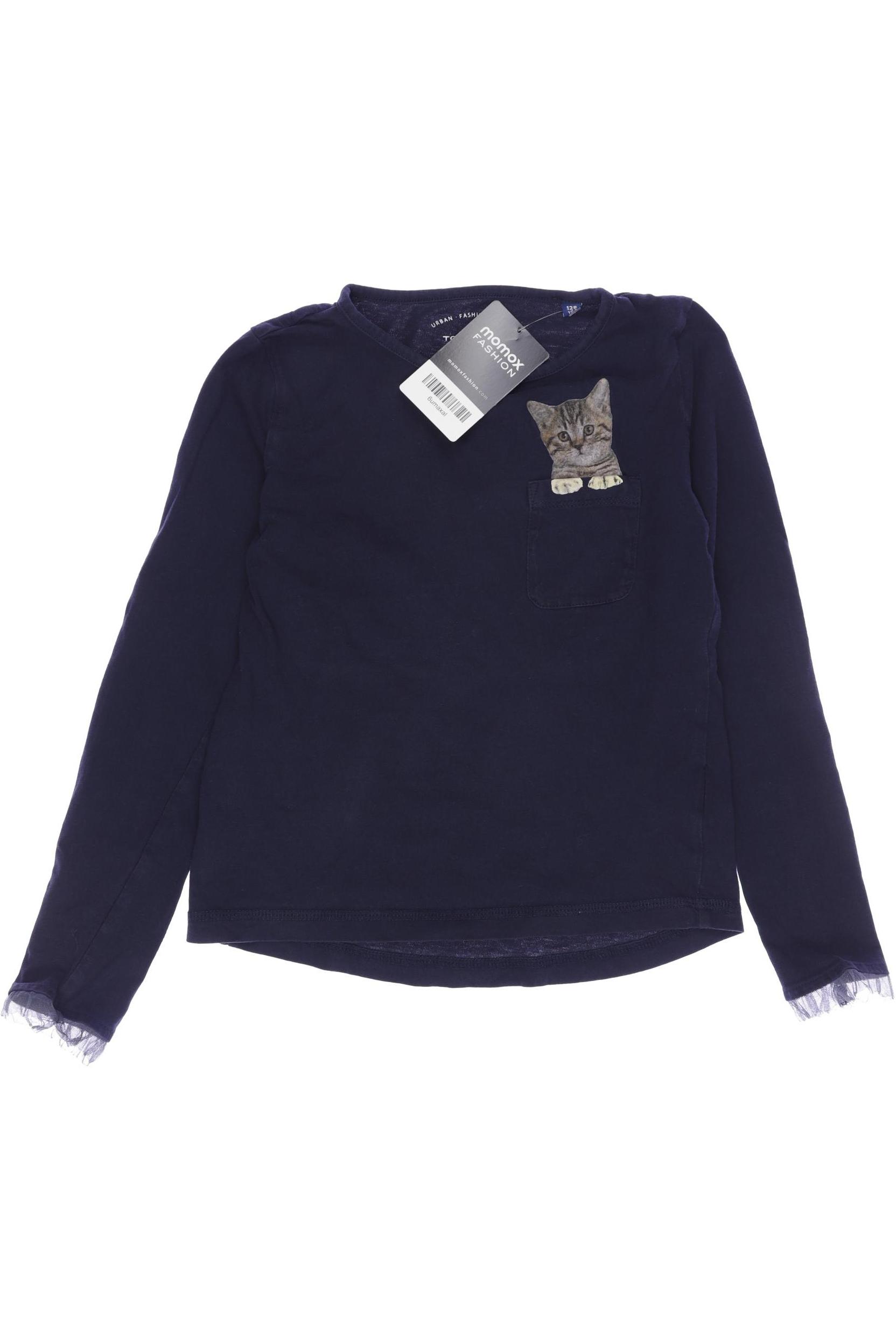 

Tom Tailor Damen Langarmshirt, marineblau, Gr. 128