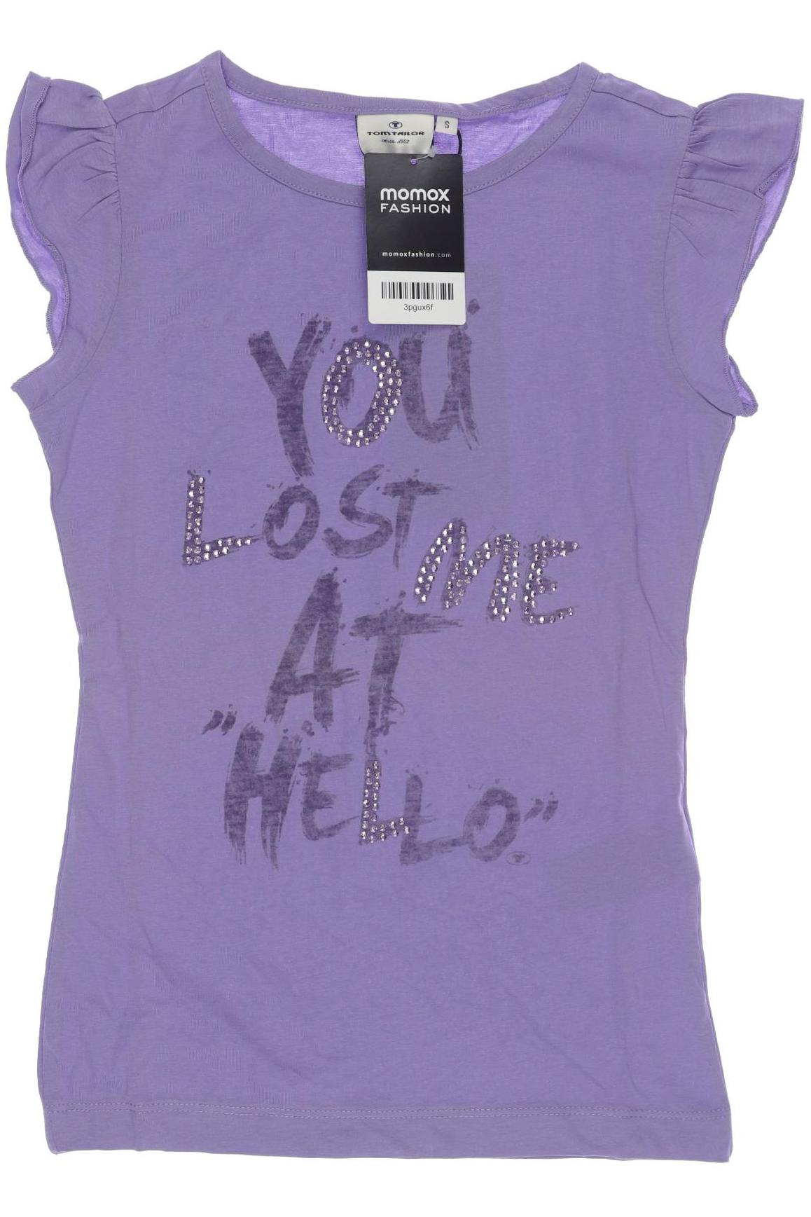 

Tom Tailor Damen T-Shirt, flieder, Gr. 140