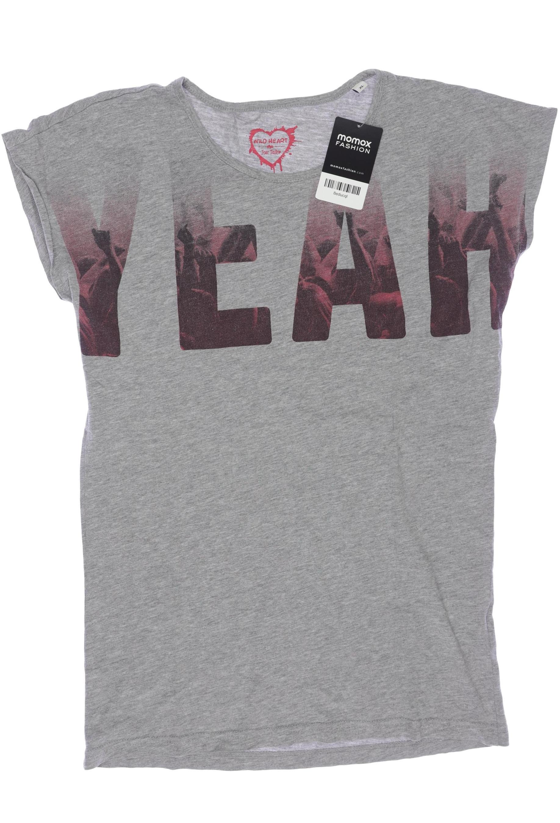 

Tom Tailor Damen T-Shirt, grau, Gr. 176