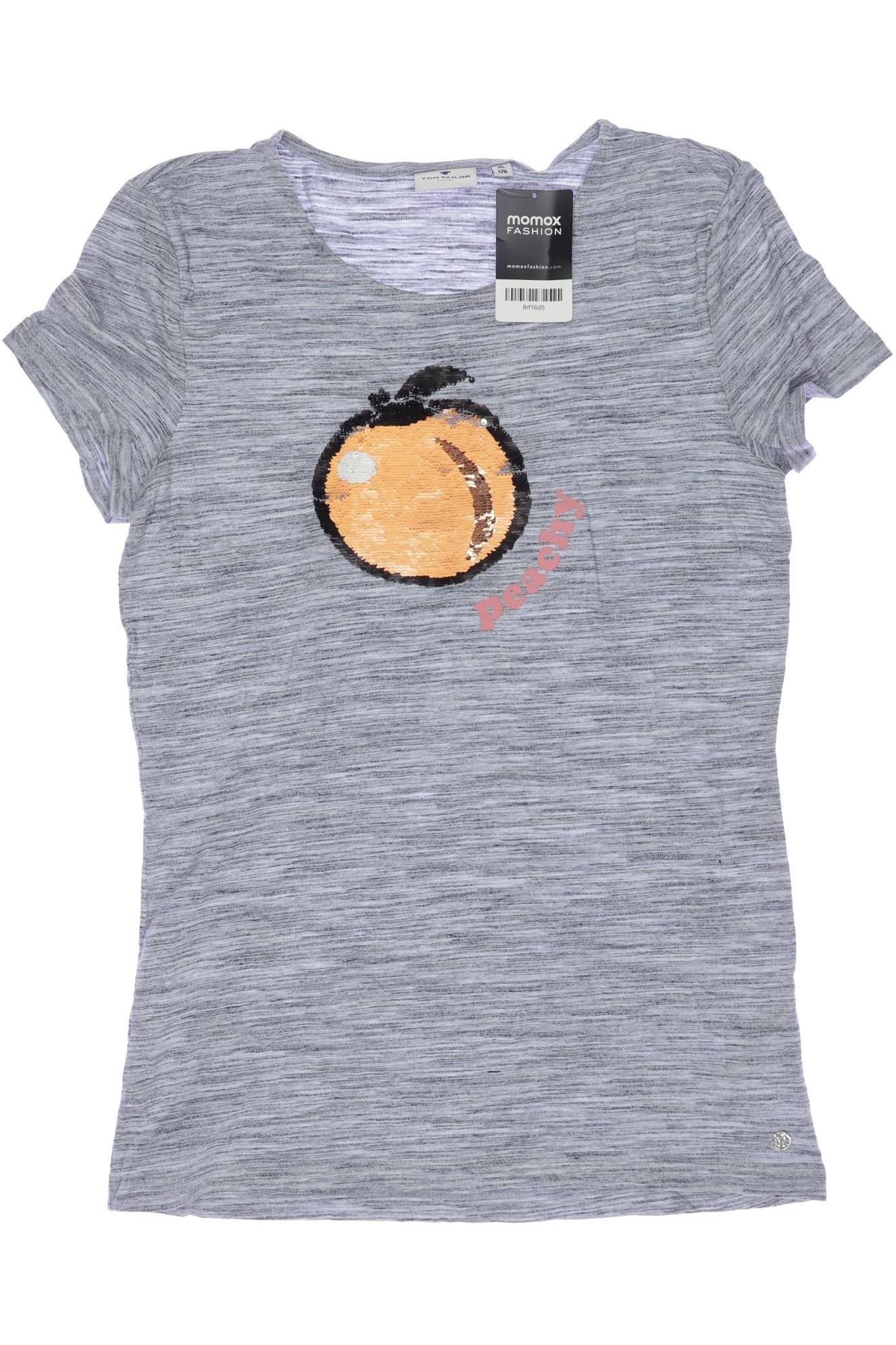 

Tom Tailor Damen T-Shirt, grau, Gr. 176
