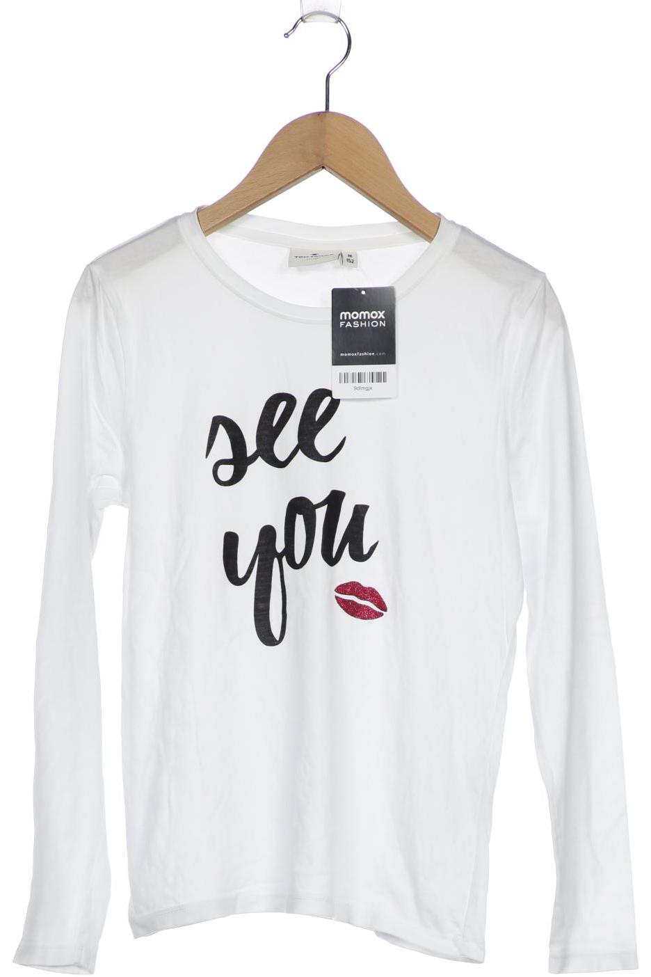 

Tom Tailor Mädchen Langarmshirt, weiß