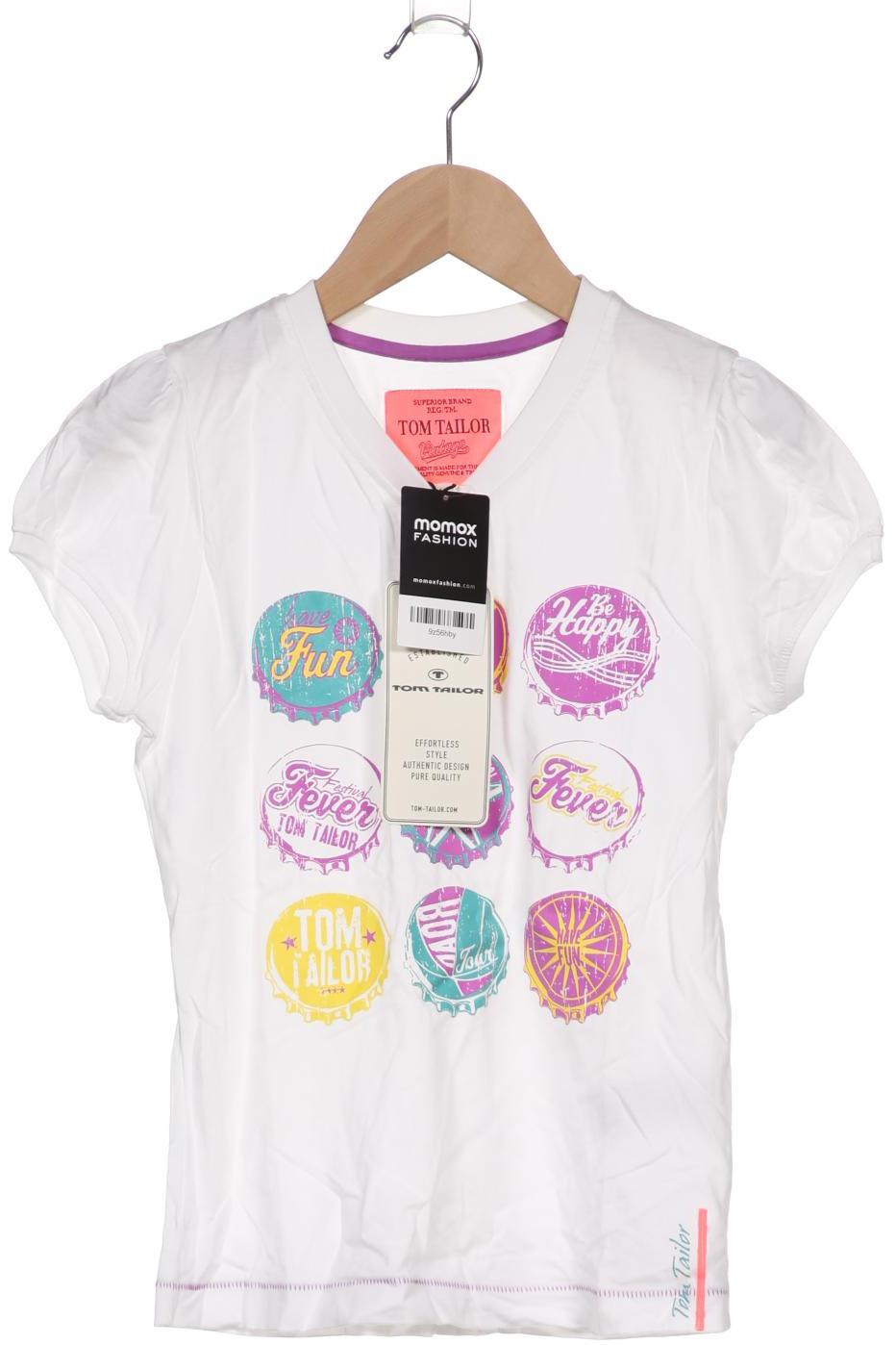 

Tom Tailor Mädchen T-Shirt, weiß