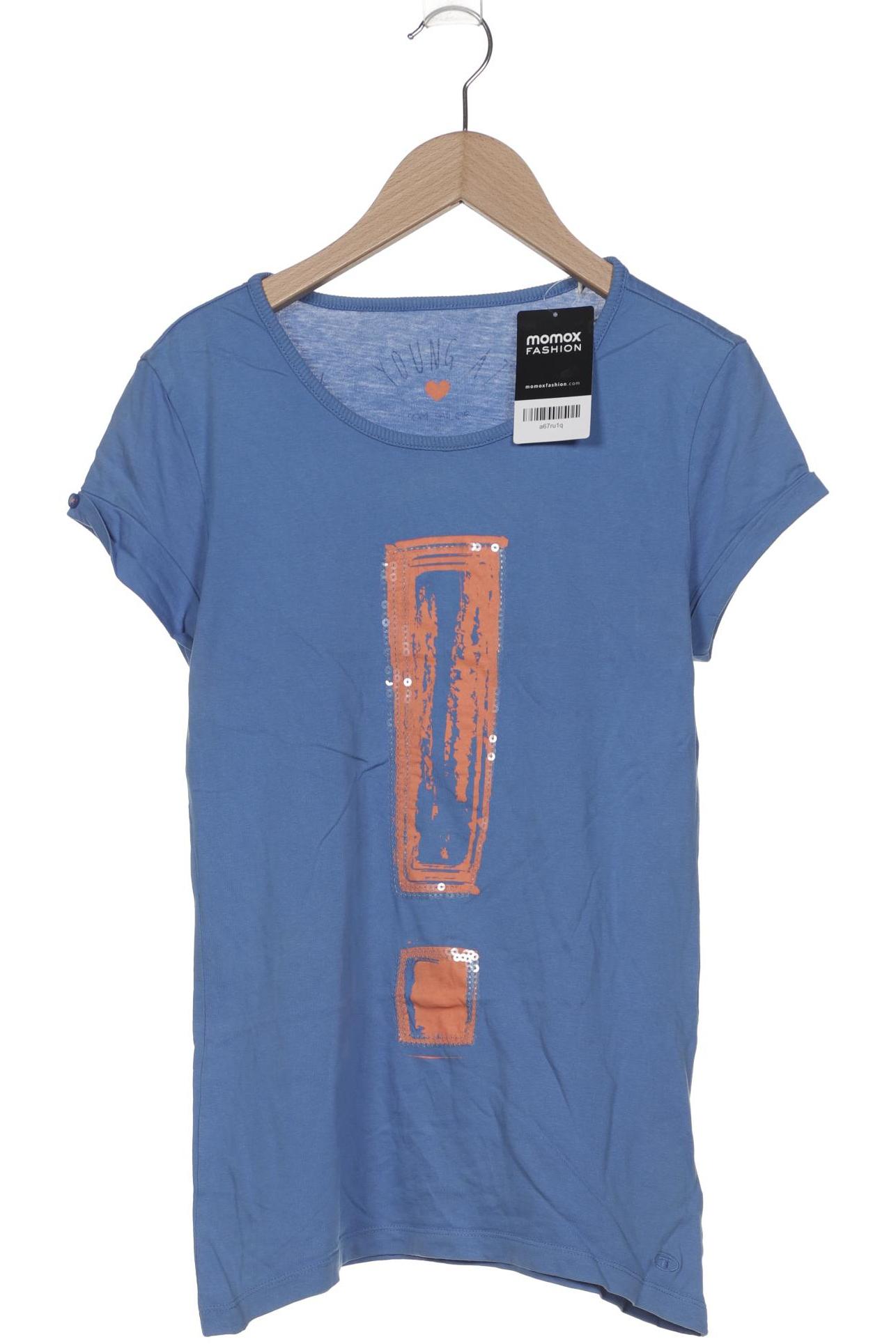 

Tom Tailor Damen T-Shirt, blau, Gr. 158