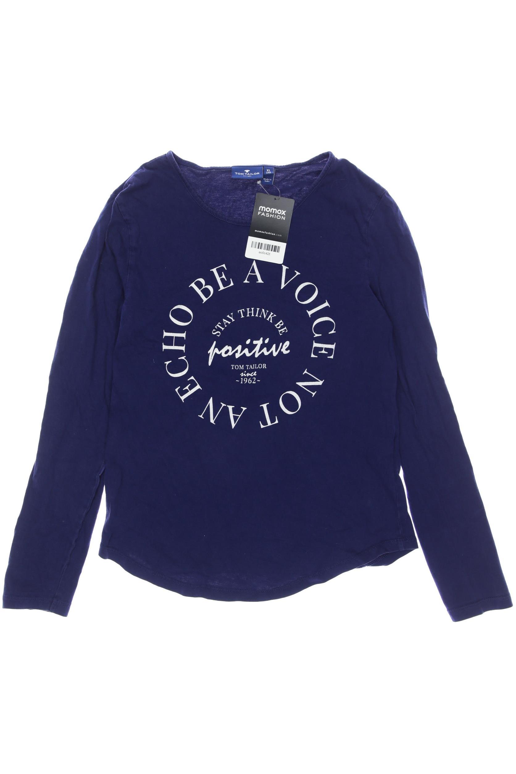 

Tom Tailor Damen Langarmshirt, marineblau, Gr. 170