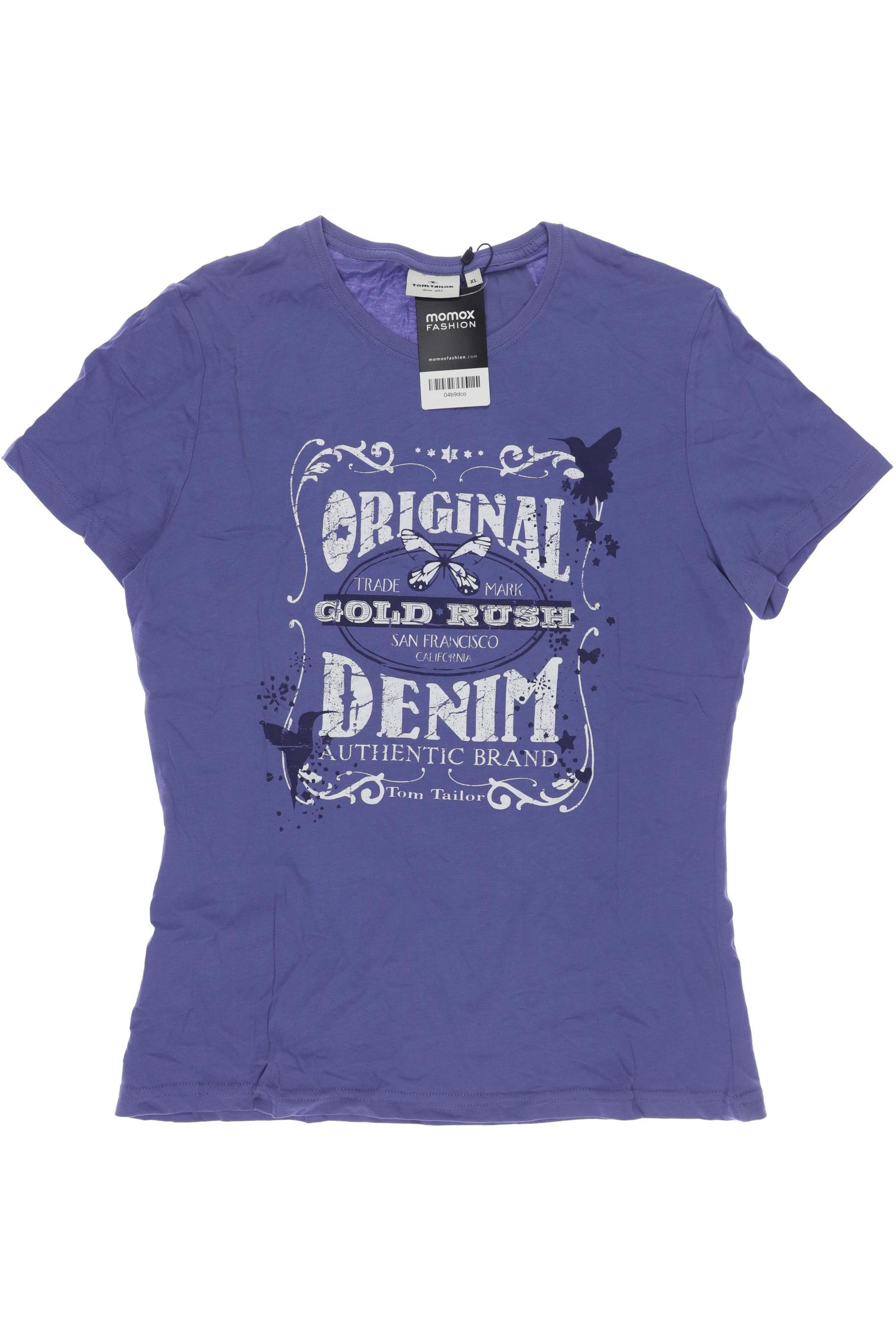 

Tom Tailor Damen T-Shirt, blau, Gr. 176