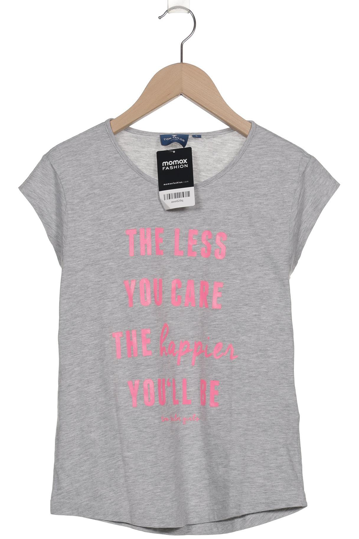 

Tom Tailor Damen T-Shirt, grau, Gr. 164