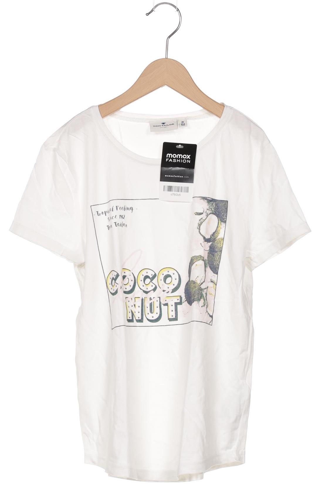 

Tom Tailor Damen T-Shirt, weiß, Gr. 146