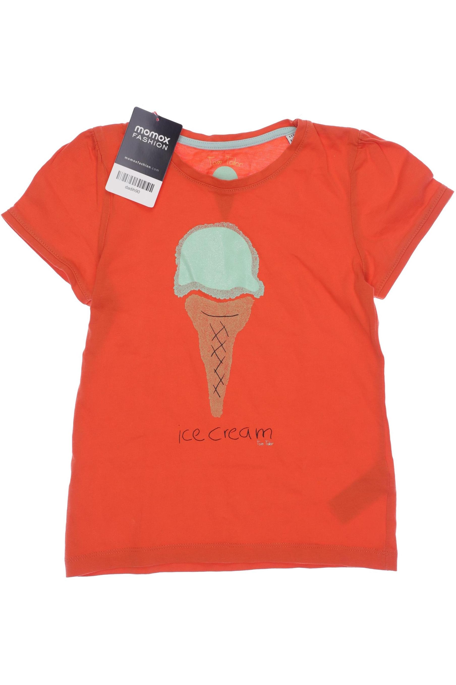 

Tom Tailor Damen T-Shirt, orange, Gr. 116