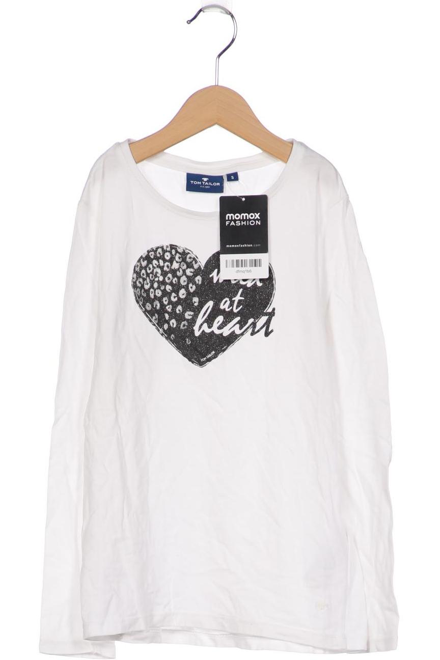 

Tom Tailor Mädchen Langarmshirt, weiß