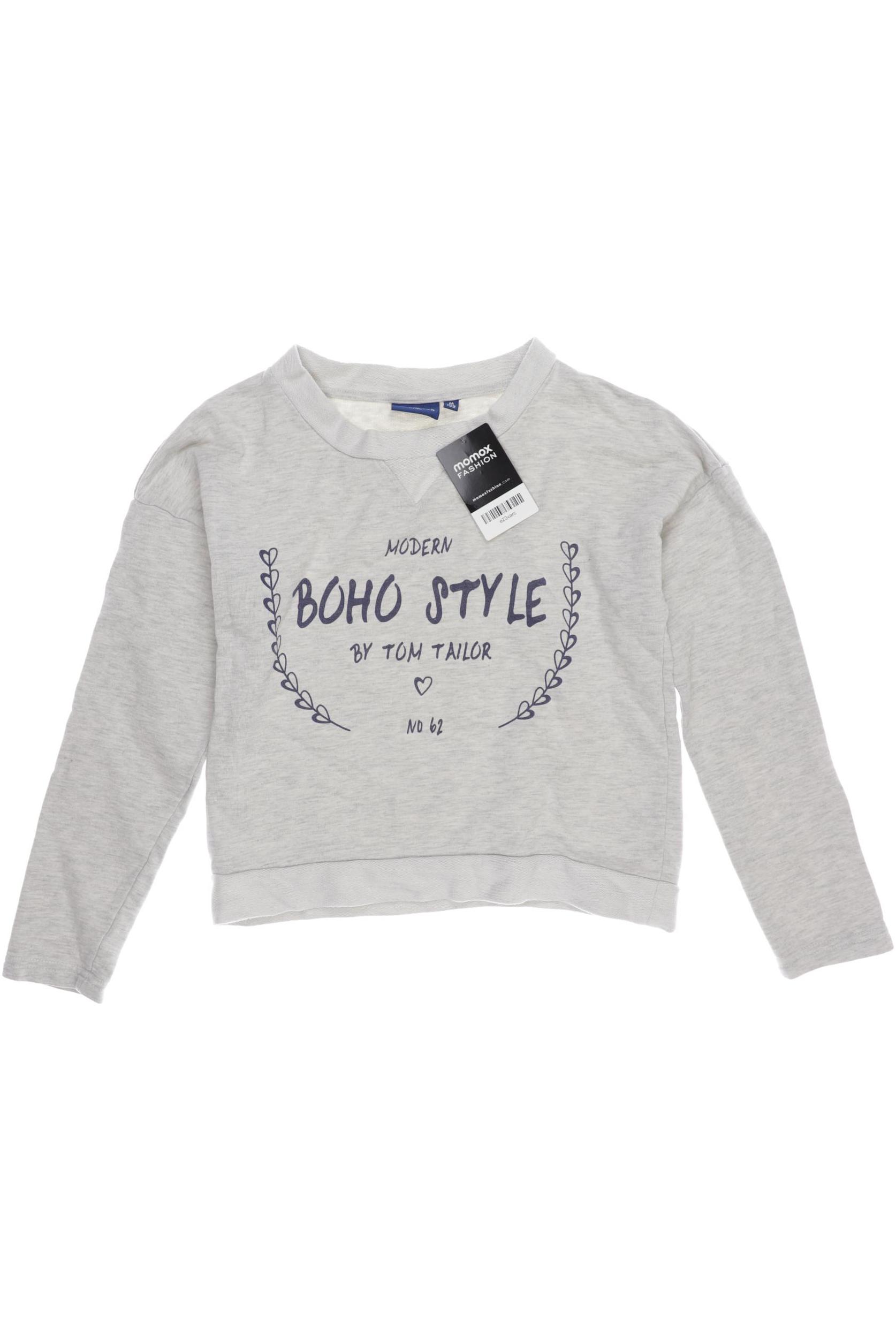 

Tom Tailor Damen Langarmshirt, grau, Gr. 152